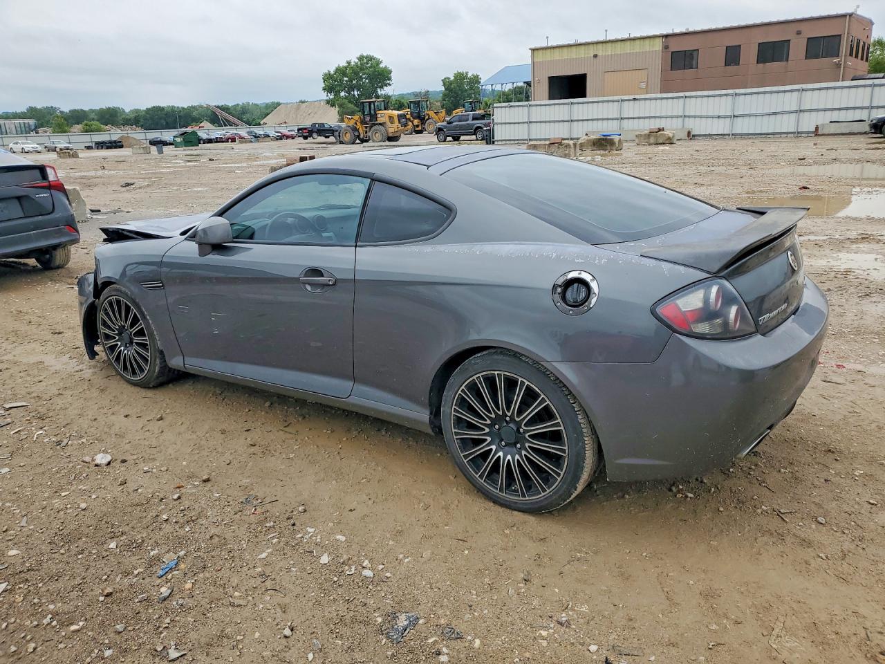 2007 Hyundai Tiburon Gt Gray vin: KMHHN66F67U254474
