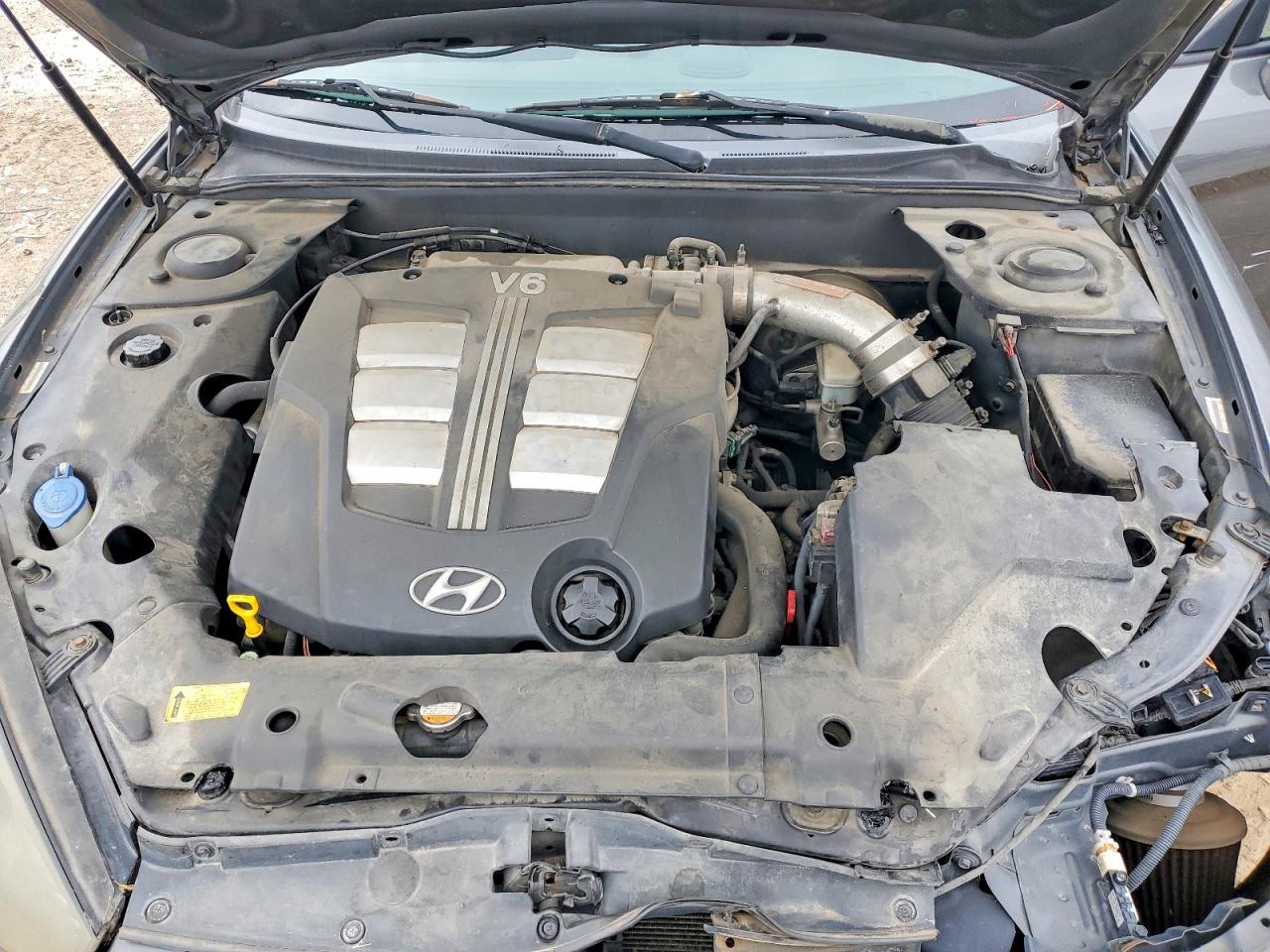 2007 Hyundai Tiburon Gt Gray vin: KMHHN66F67U254474