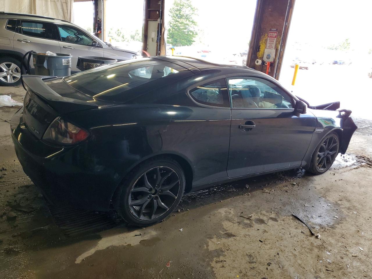 2008 Hyundai Tiburon Gt Black vin: KMHHN66F68U271812