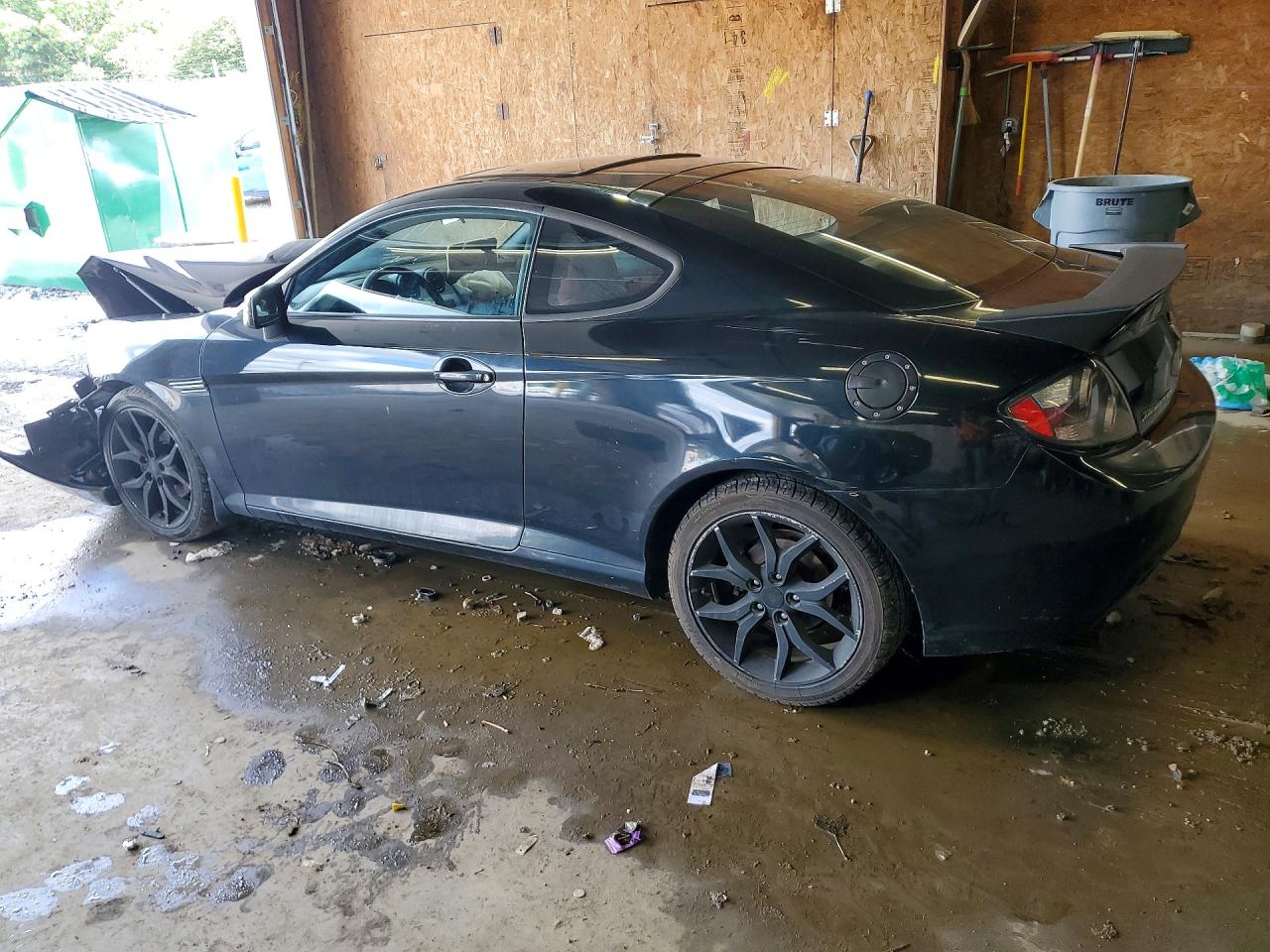 2008 Hyundai Tiburon Gt Black vin: KMHHN66F68U271812