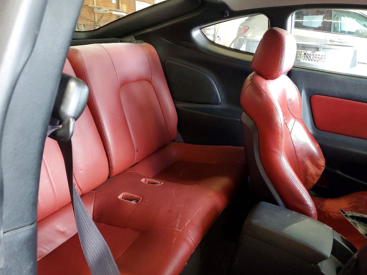 2008 Hyundai Tiburon Gt Black vin: KMHHN66F68U271812