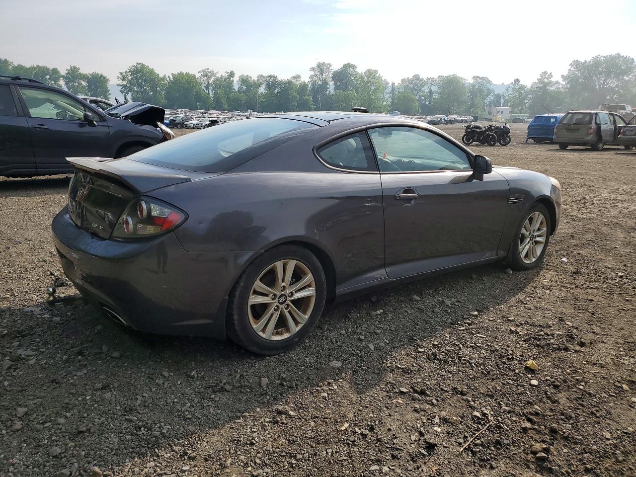 2008 Hyundai Tiburon Gt Charcoal vin: KMHHN66F68U282924