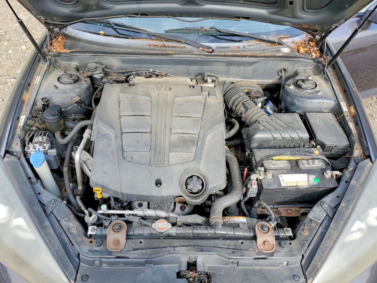 2008 Hyundai Tiburon Gt Charcoal vin: KMHHN66F68U282924