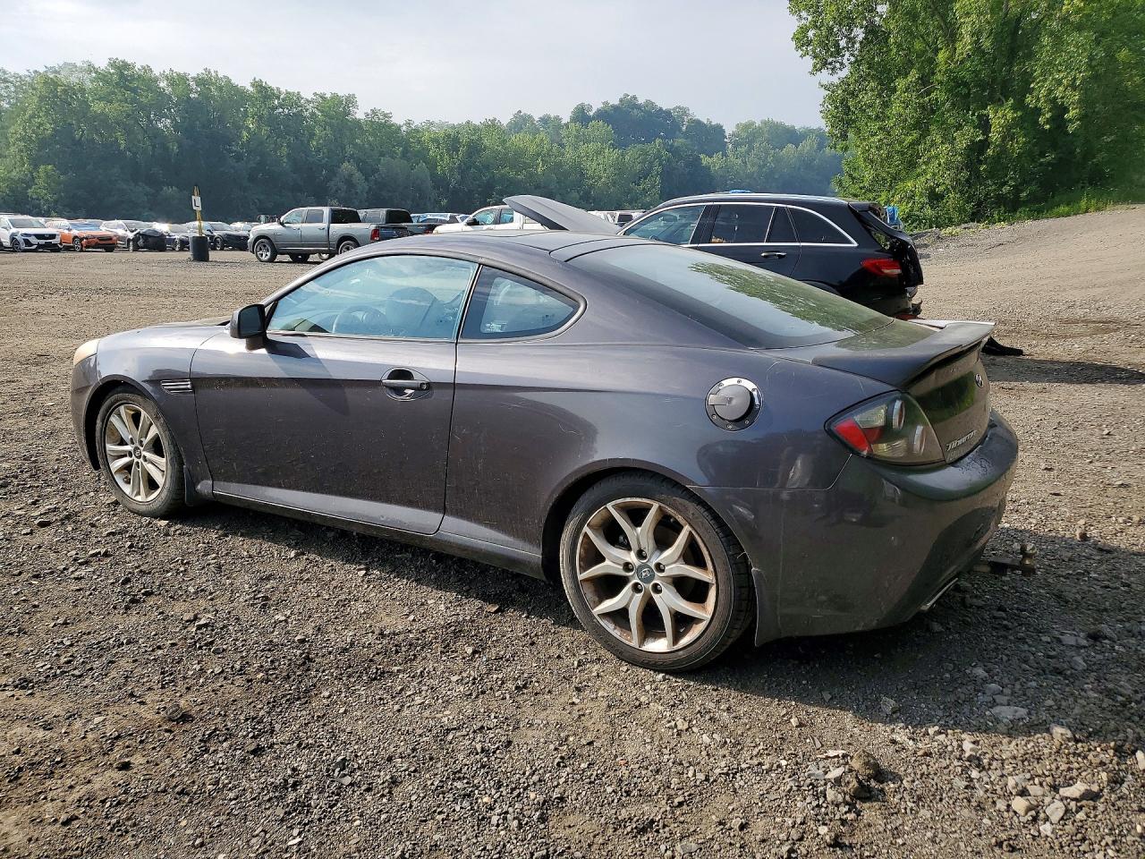 2008 Hyundai Tiburon Gt Charcoal vin: KMHHN66F68U282924