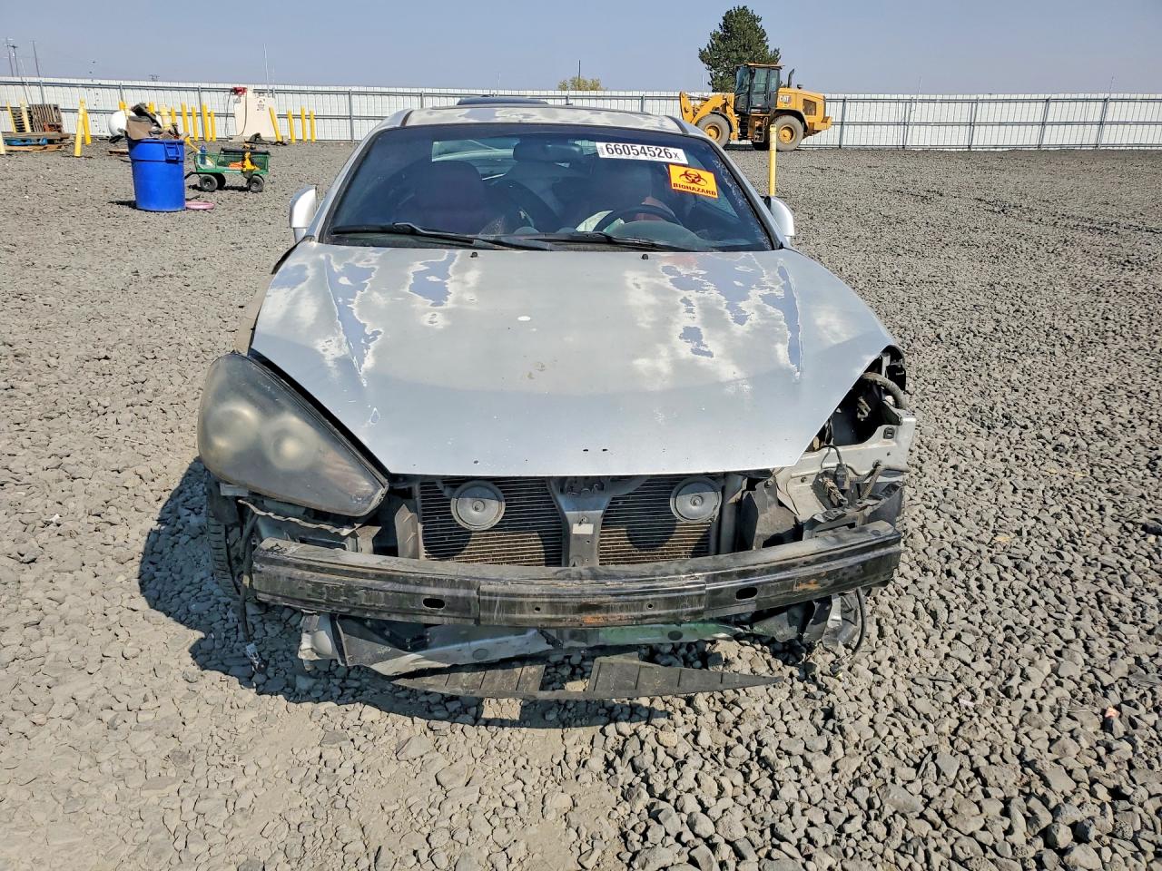 2008 Hyundai Tiburon Gt Silver vin: KMHHN66F88U274209