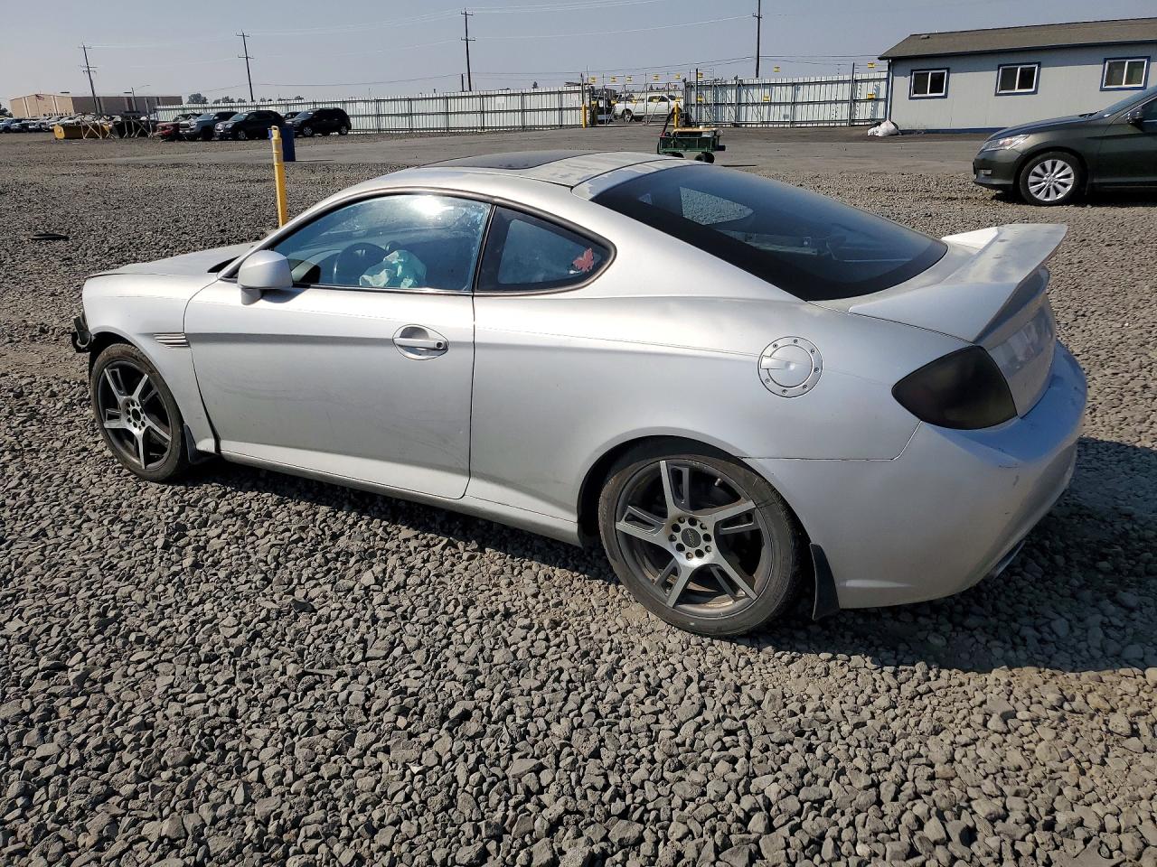 2008 Hyundai Tiburon Gt Silver vin: KMHHN66F88U274209