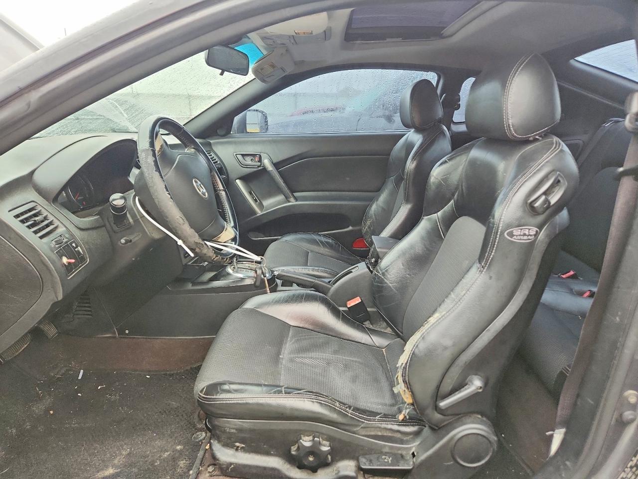 2007 Hyundai Tiburon Gt Серый vin: KMHHN66FX7U259922