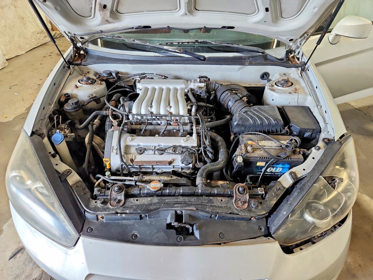 2008 Hyundai Tiburon Gt Silver vin: KMHHN66FX8U268461