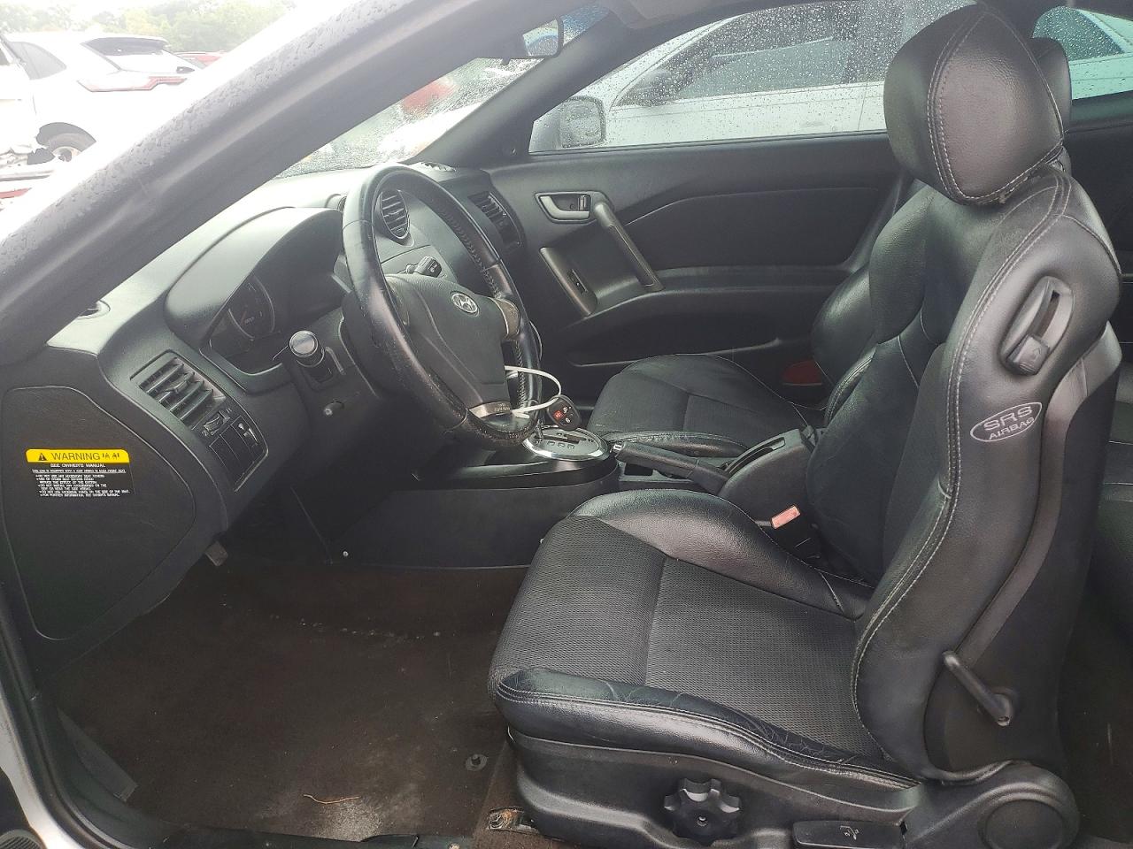2008 Hyundai Tiburon Gt Silver vin: KMHHN66FX8U272865