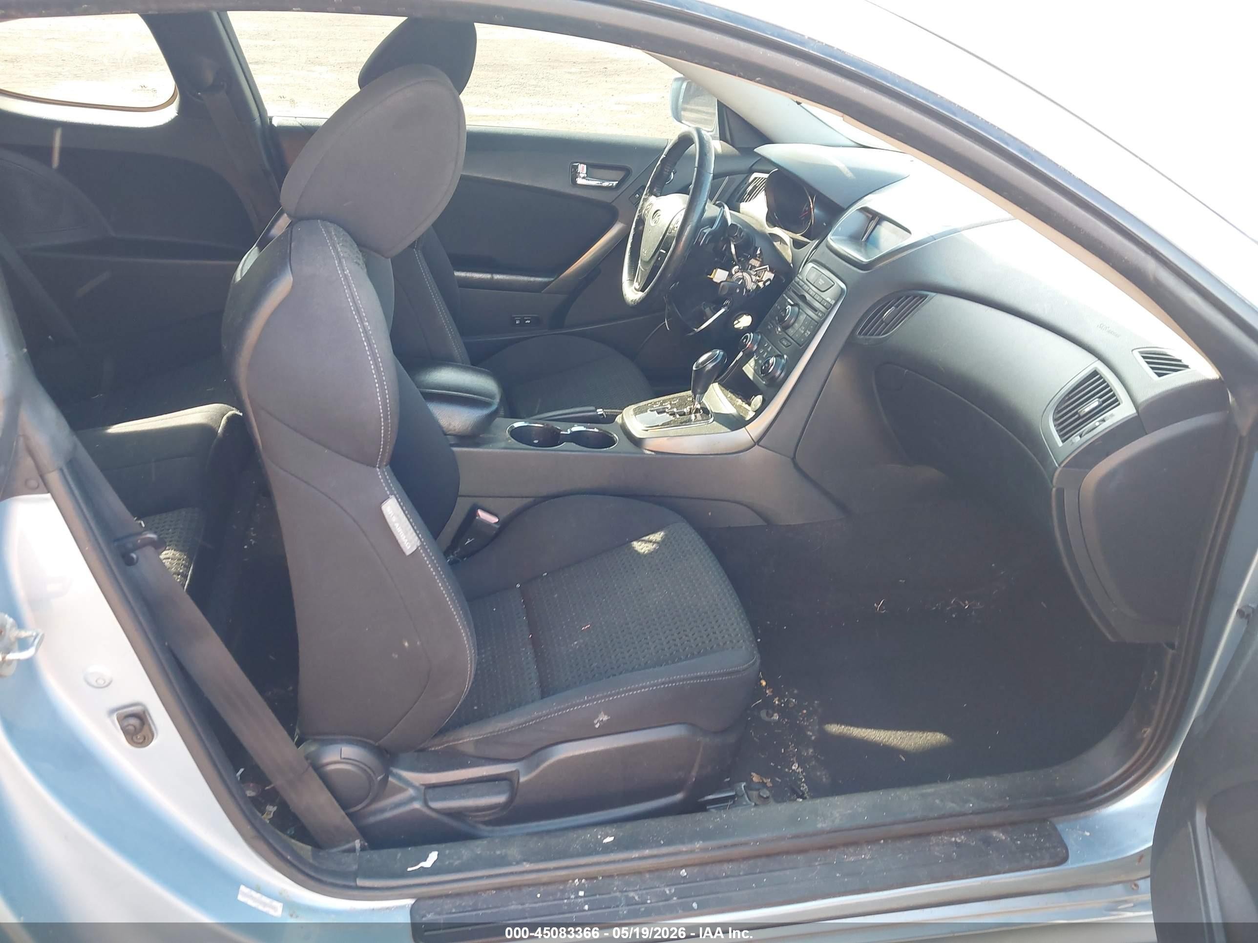 2011 Hyundai Genesis 2.0t Blue vin: KMHHT6KD0BU049266