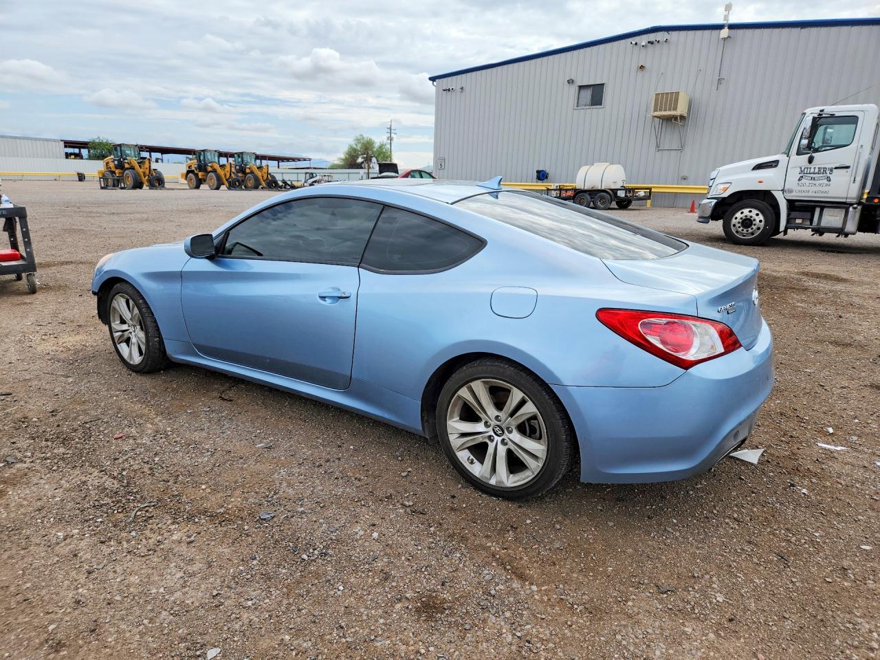 2012 Hyundai Genesis Coupe 2.0t Blue vin: KMHHT6KD0CU065968