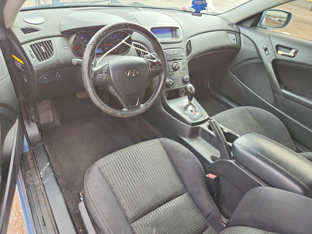 2012 Hyundai Genesis Coupe 2.0t Blue vin: KMHHT6KD0CU065968