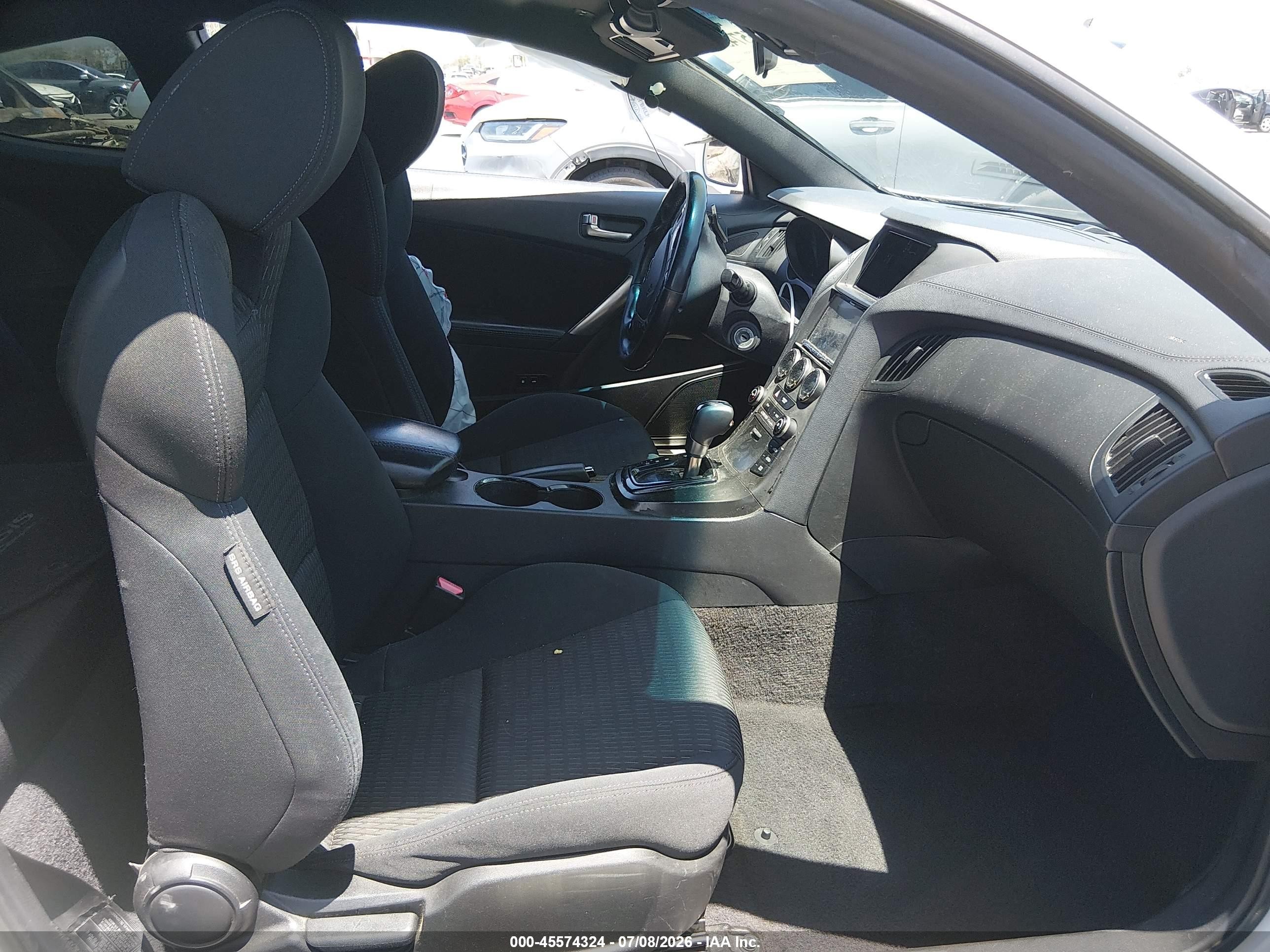 2013 Hyundai Genesis 2.0t Белый vin: KMHHT6KD0DU080908