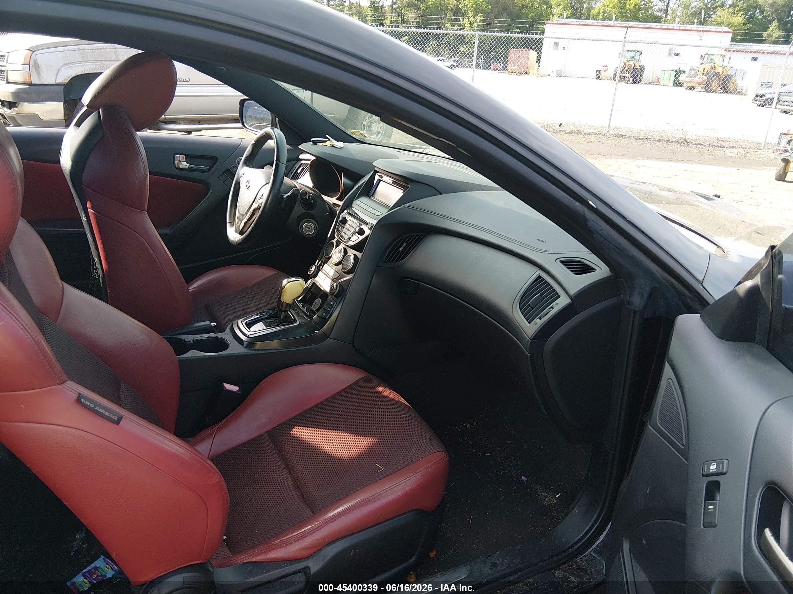 2013 Hyundai Genesis 2.0t Black vin: KMHHT6KD0DU082562