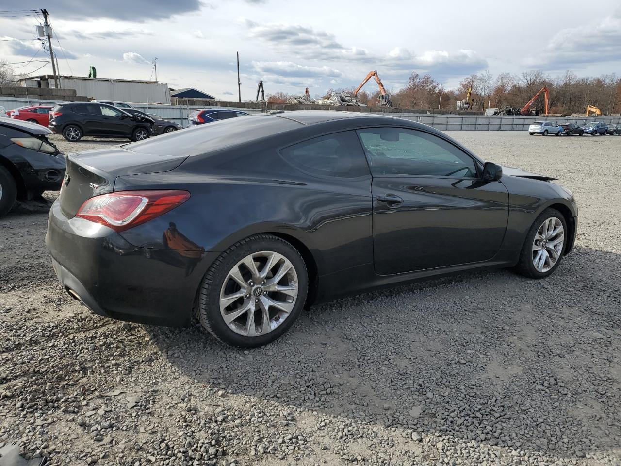 2013 Hyundai Genesis Coupe 2.0t Premium Черный vin: KMHHT6KD0DU087633