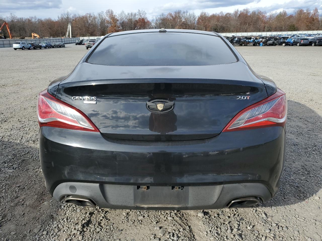 2013 Hyundai Genesis Coupe 2.0t Premium Черный vin: KMHHT6KD0DU087633