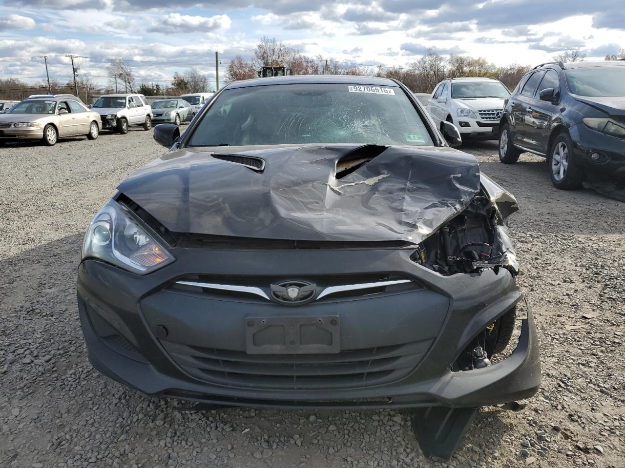 2013 Hyundai Genesis Coupe 2.0t Premium Черный vin: KMHHT6KD0DU087633