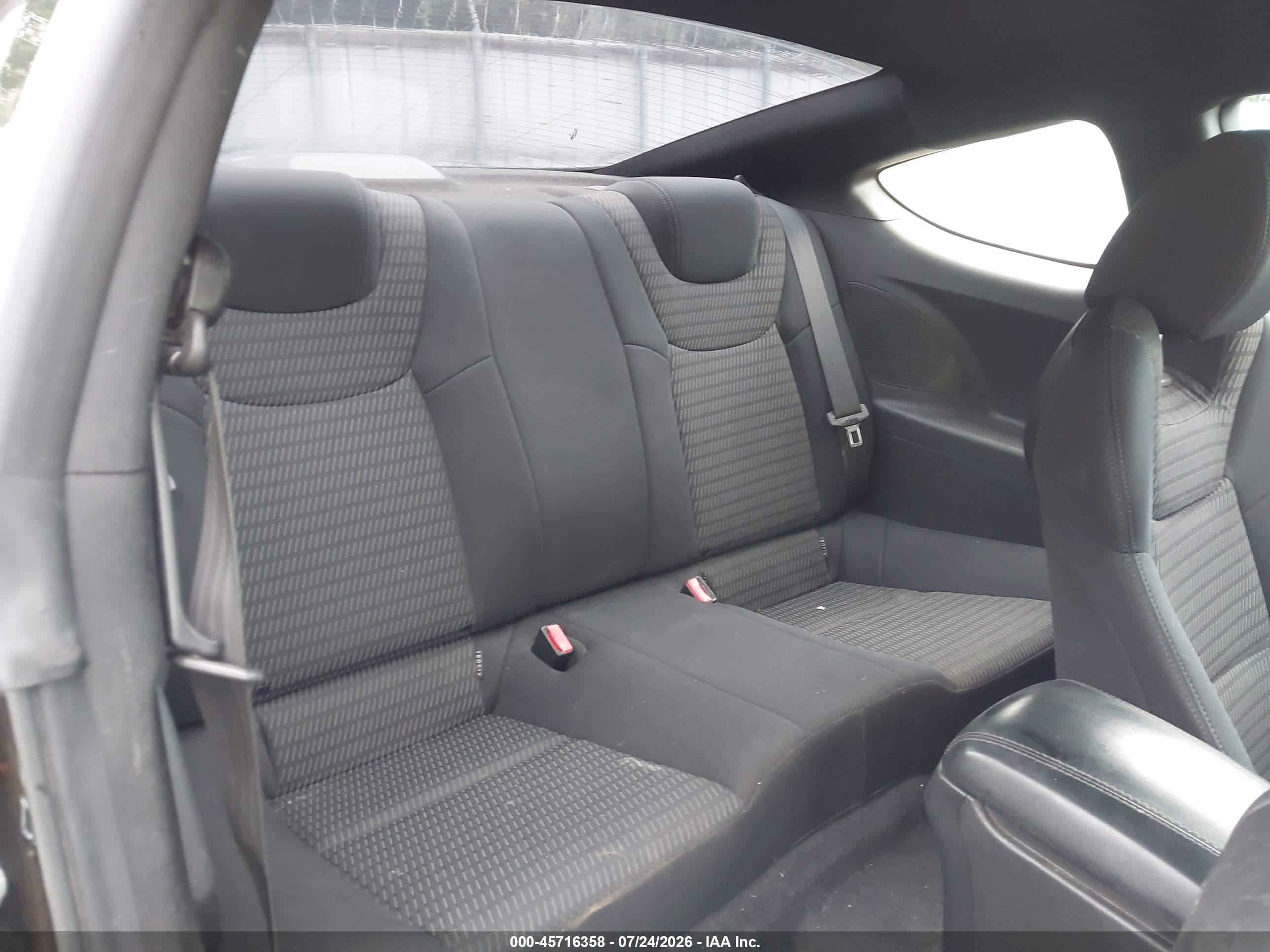 2013 Hyundai Genesis 2.0t Black vin: KMHHT6KD0DU092301