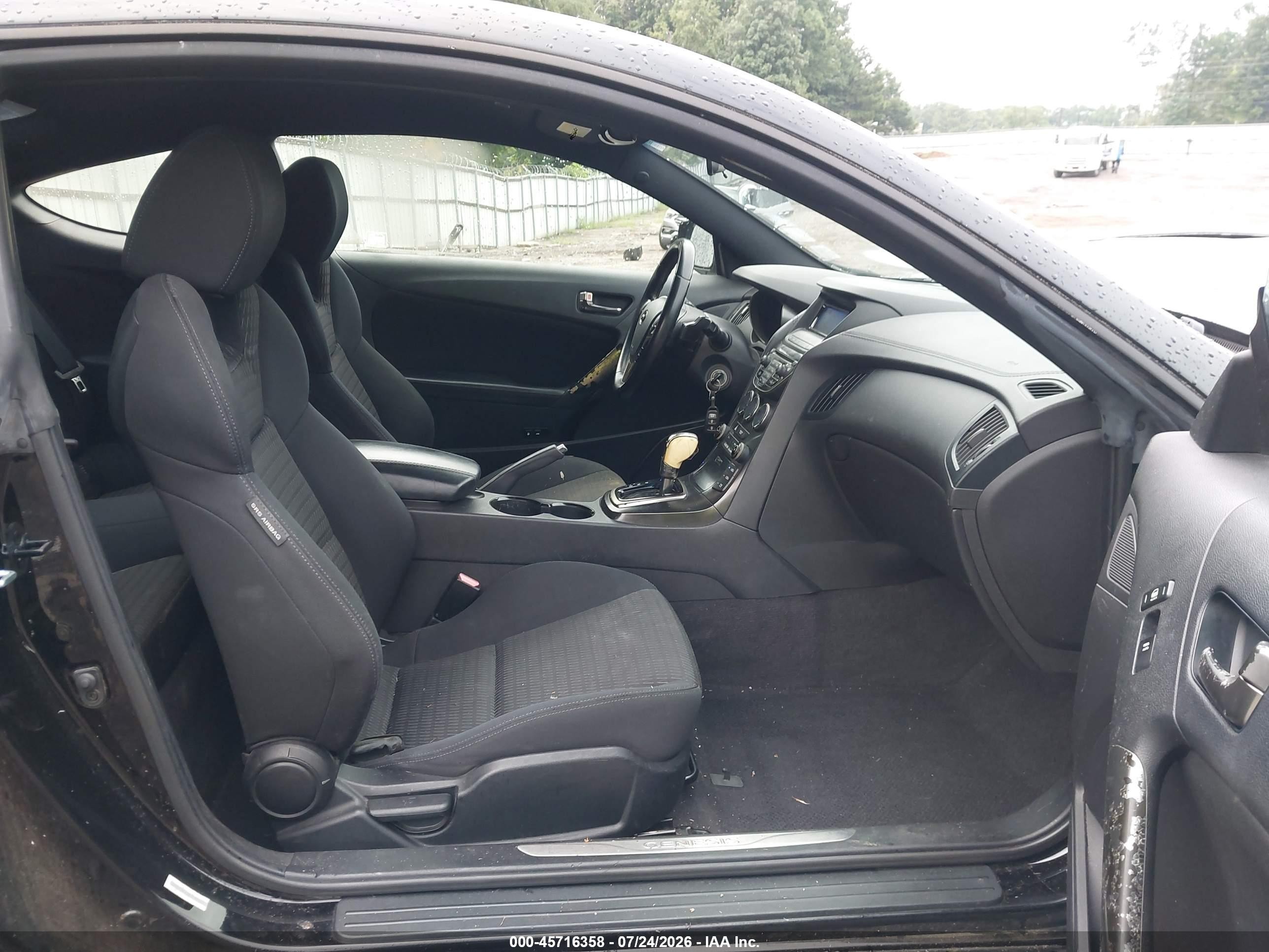 2013 Hyundai Genesis 2.0t Black vin: KMHHT6KD0DU092301