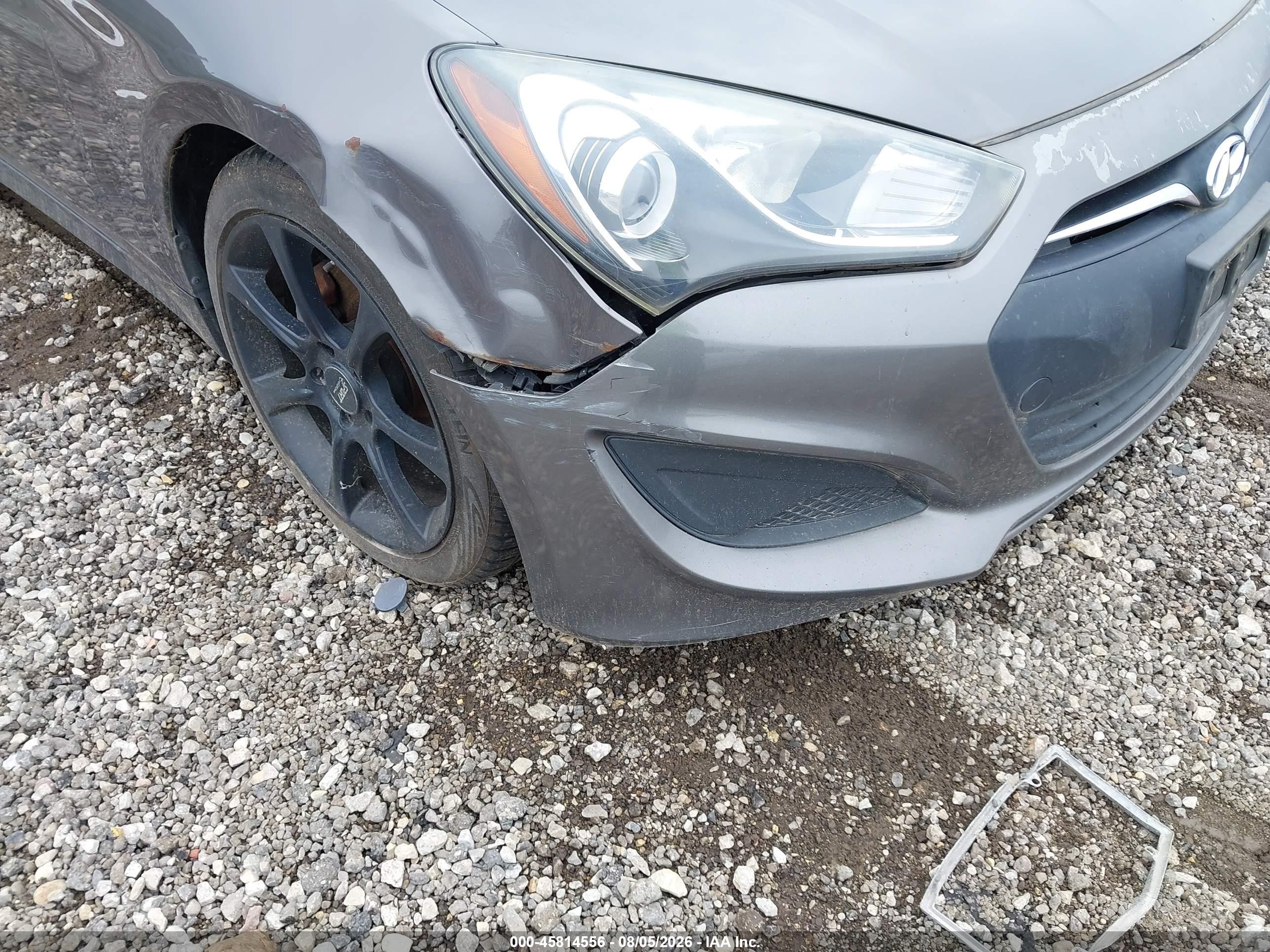 2013 Hyundai Genesis 2.0t Premium Silver vin: KMHHT6KD0DU097093
