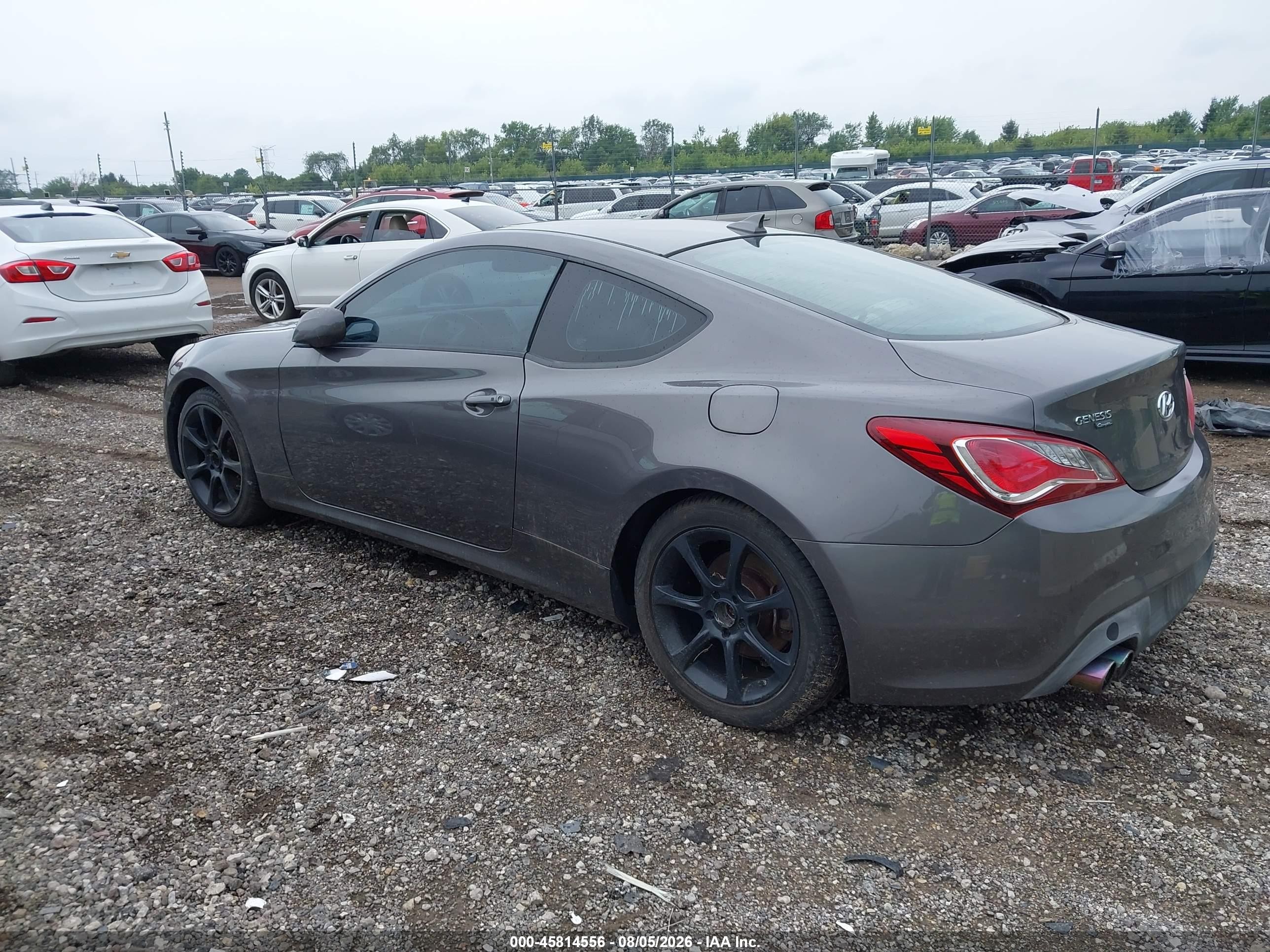 2013 Hyundai Genesis 2.0t Premium Silver vin: KMHHT6KD0DU097093