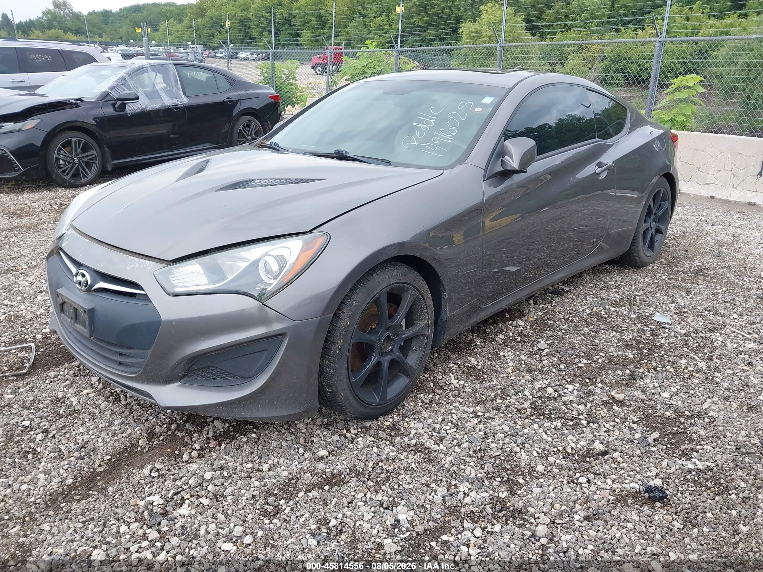 2013 Hyundai Genesis 2.0t Premium Silver vin: KMHHT6KD0DU097093