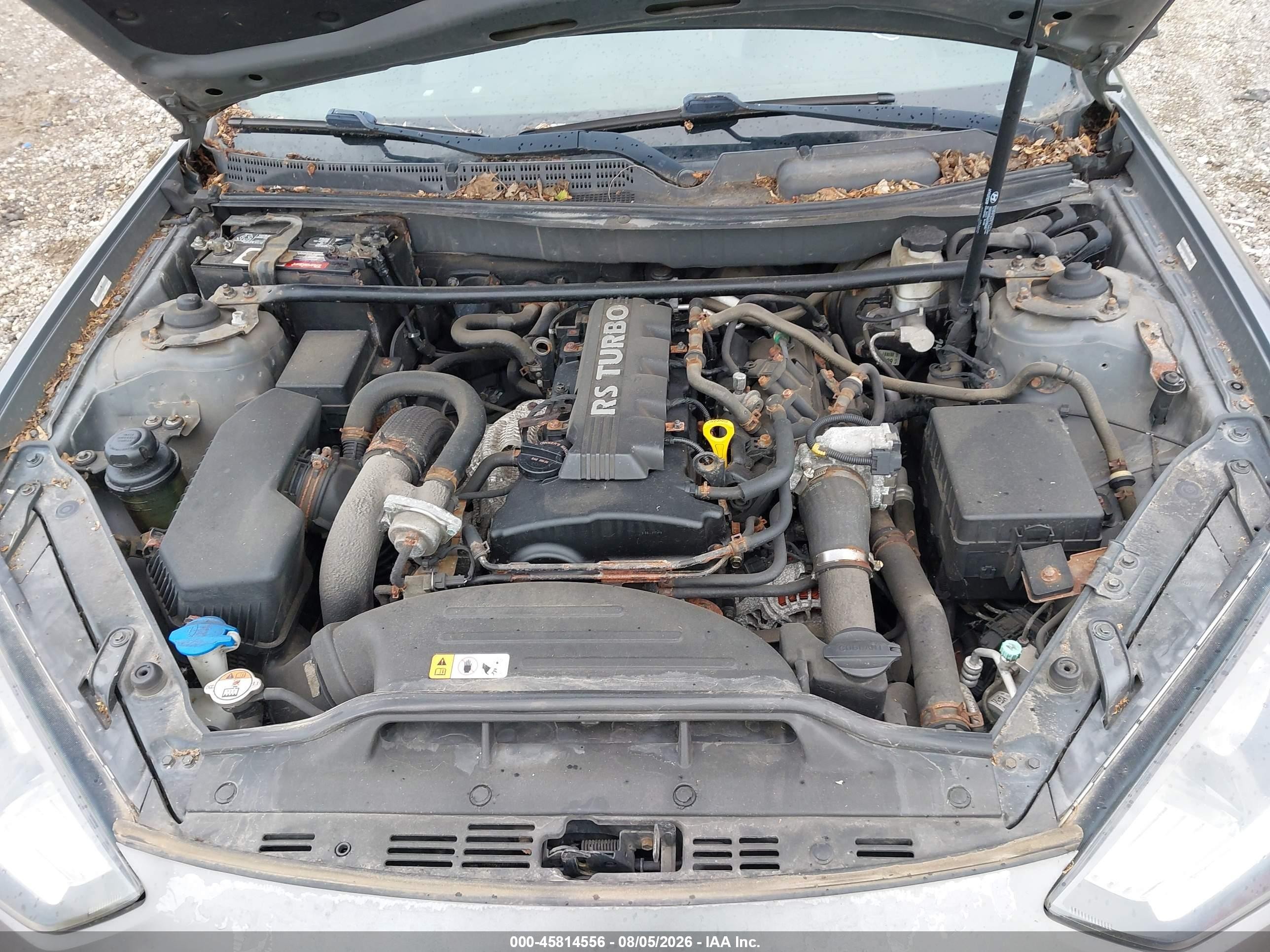 2013 Hyundai Genesis 2.0t Premium Silver vin: KMHHT6KD0DU097093