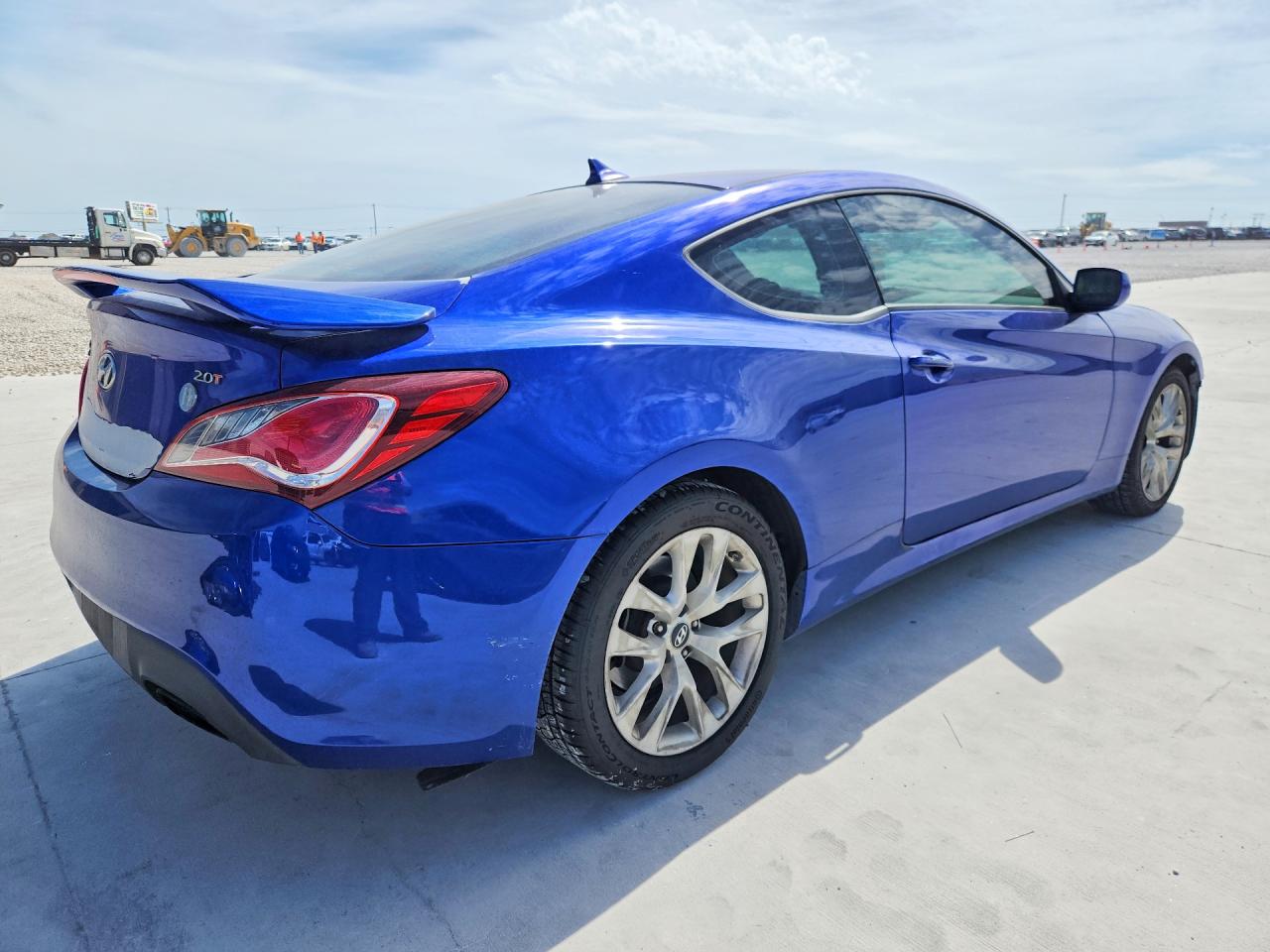 2013 Hyundai Genesis Coupe 2.0t Синий vin: KMHHT6KD0DU099989