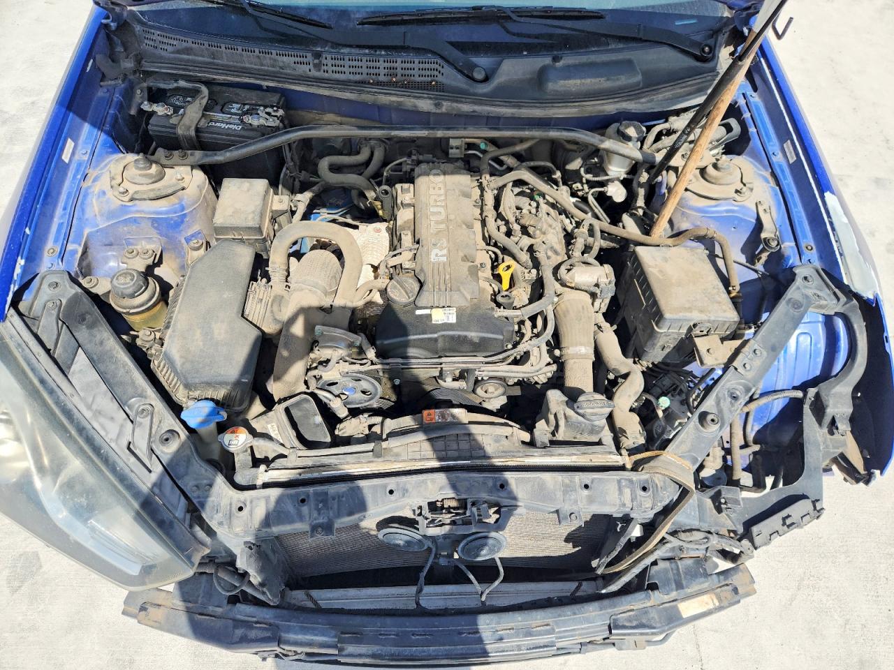 2013 Hyundai Genesis Coupe 2.0t Синий vin: KMHHT6KD0DU099989