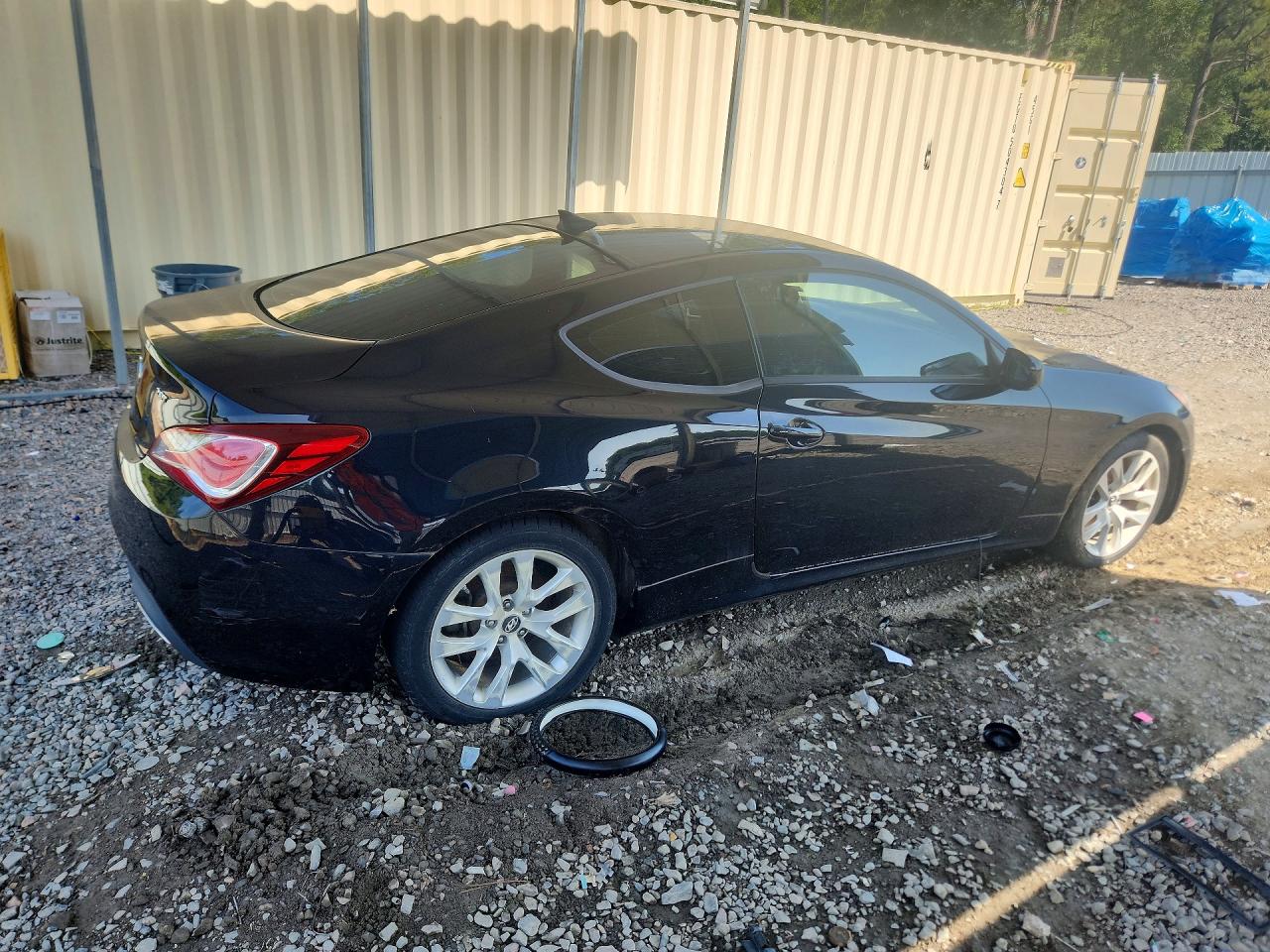 2014 Hyundai Genesis Coupe 2.0t Черный vin: KMHHT6KD0EU119661