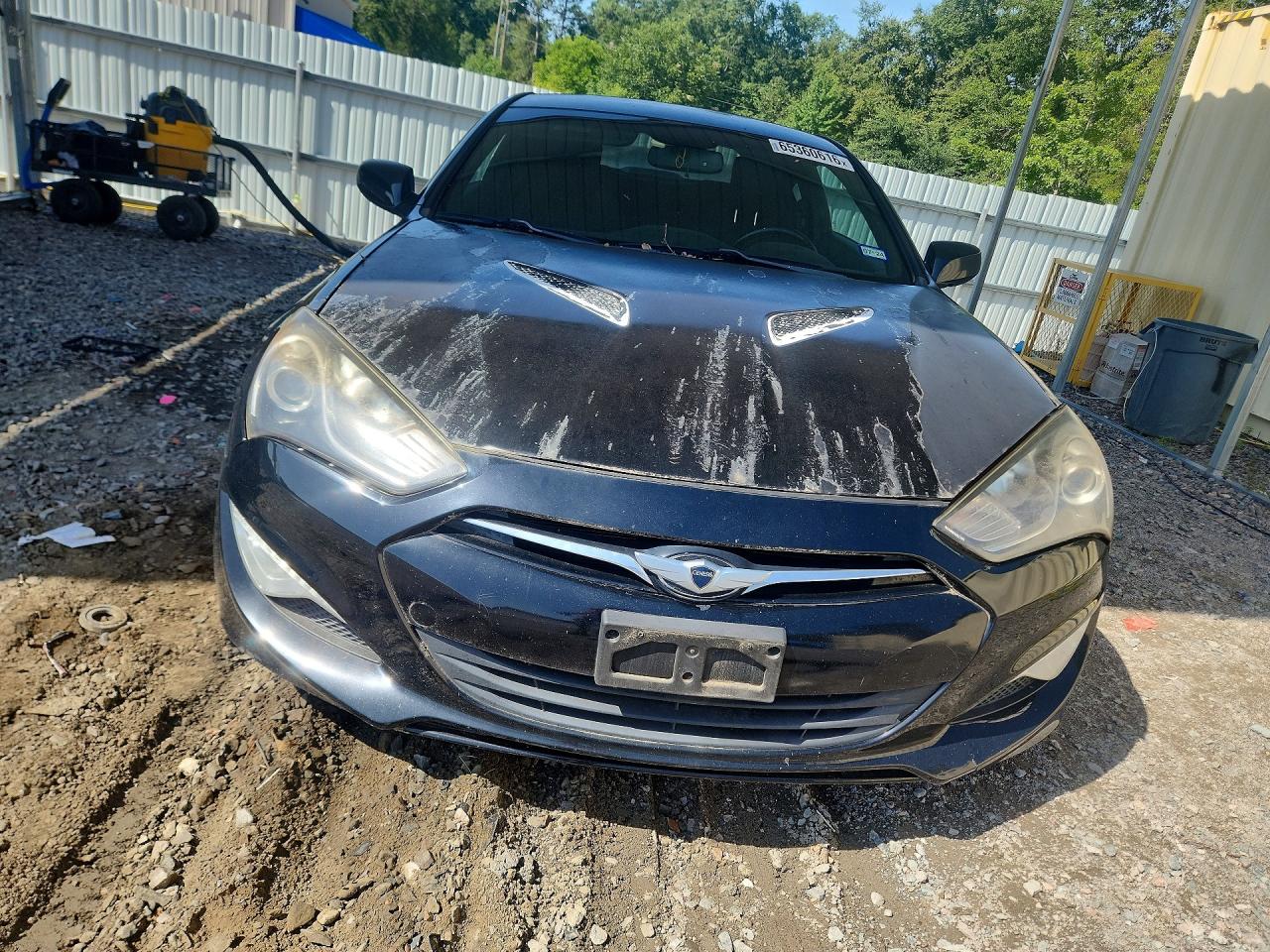 2014 Hyundai Genesis Coupe 2.0t Черный vin: KMHHT6KD0EU119661