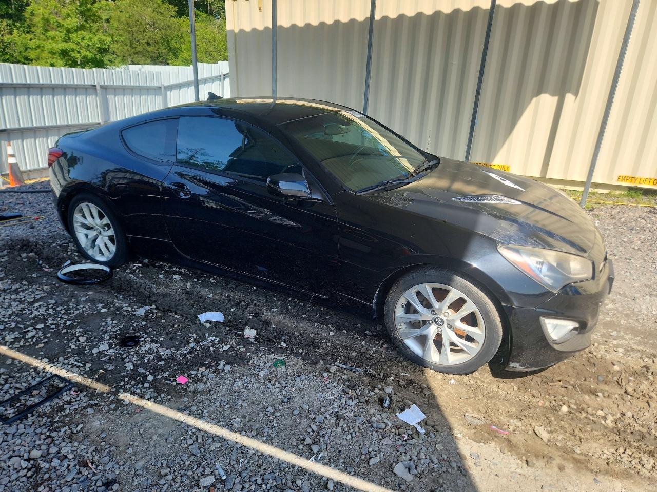 2014 Hyundai Genesis Coupe 2.0t Черный vin: KMHHT6KD0EU119661