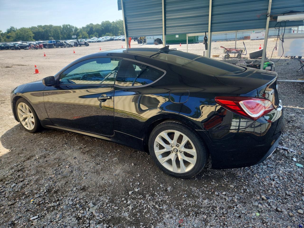 2014 Hyundai Genesis Coupe 2.0t Черный vin: KMHHT6KD0EU119661