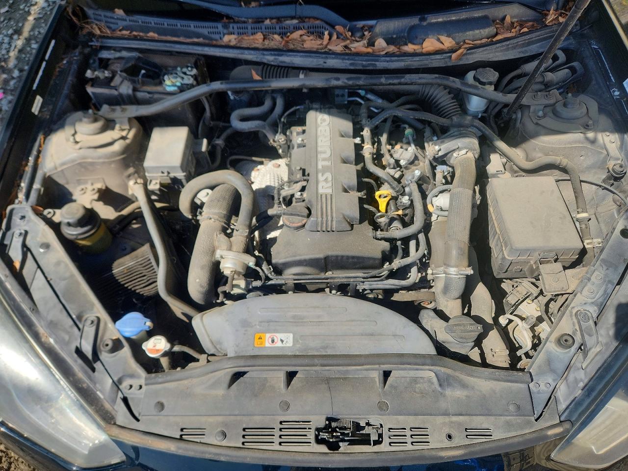 2014 Hyundai Genesis Coupe 2.0t Черный vin: KMHHT6KD0EU119661