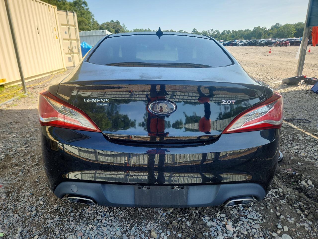 2014 Hyundai Genesis Coupe 2.0t Черный vin: KMHHT6KD0EU119661