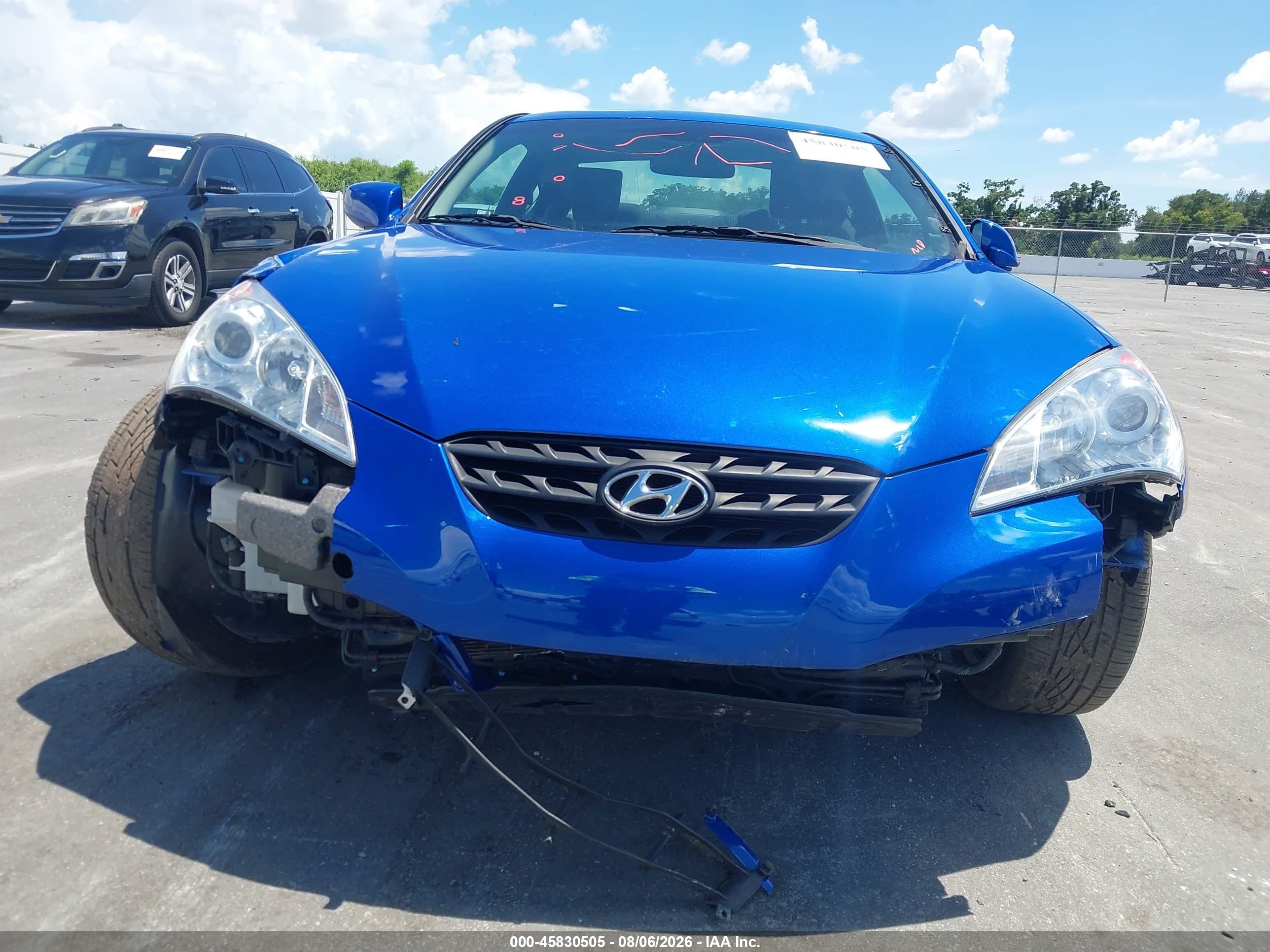 2011 Hyundai Genesis 2.0t Premium Blue vin: KMHHT6KD1BU049194