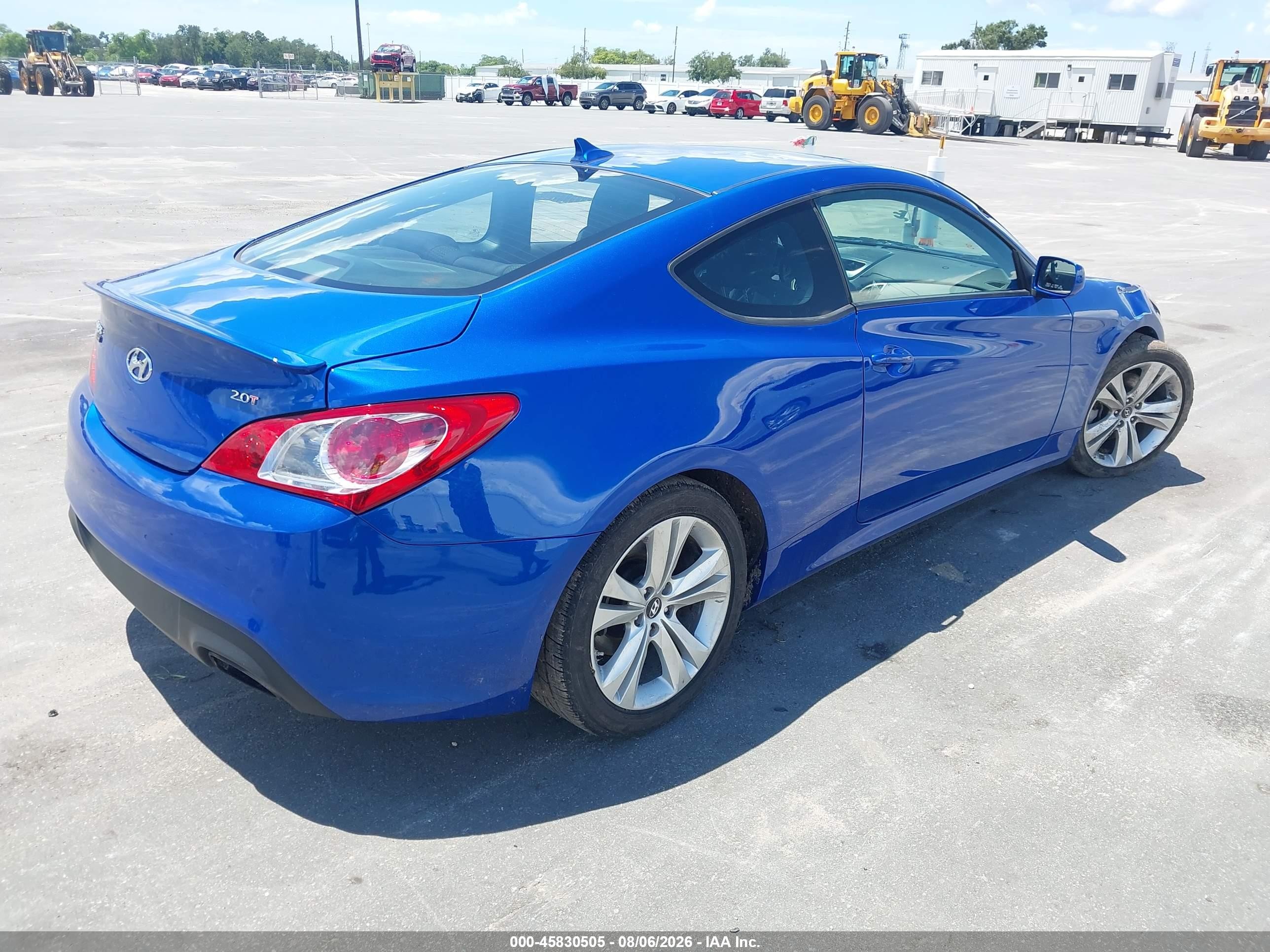 2011 Hyundai Genesis 2.0t Premium Blue vin: KMHHT6KD1BU049194