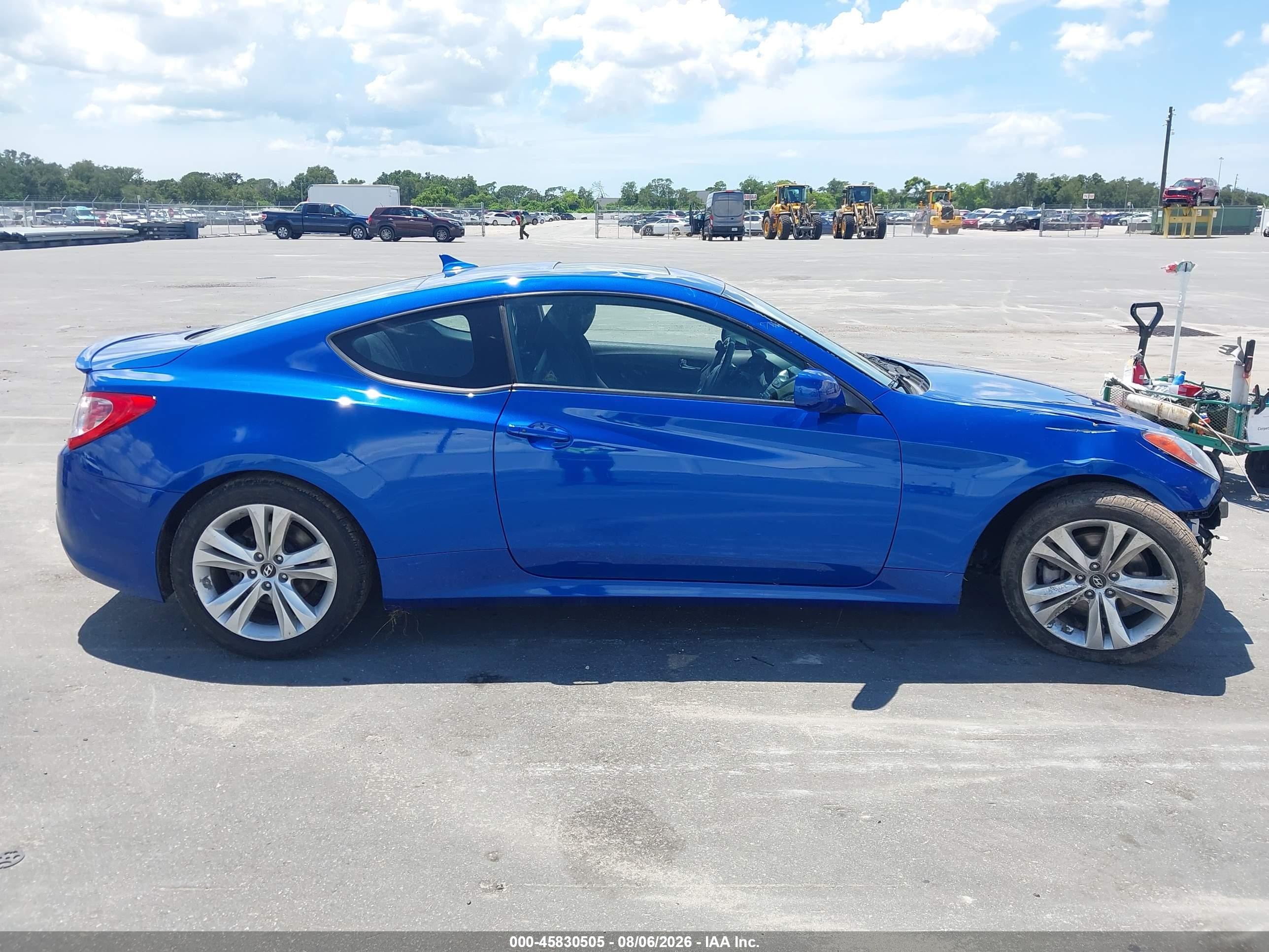 2011 Hyundai Genesis 2.0t Premium Blue vin: KMHHT6KD1BU049194