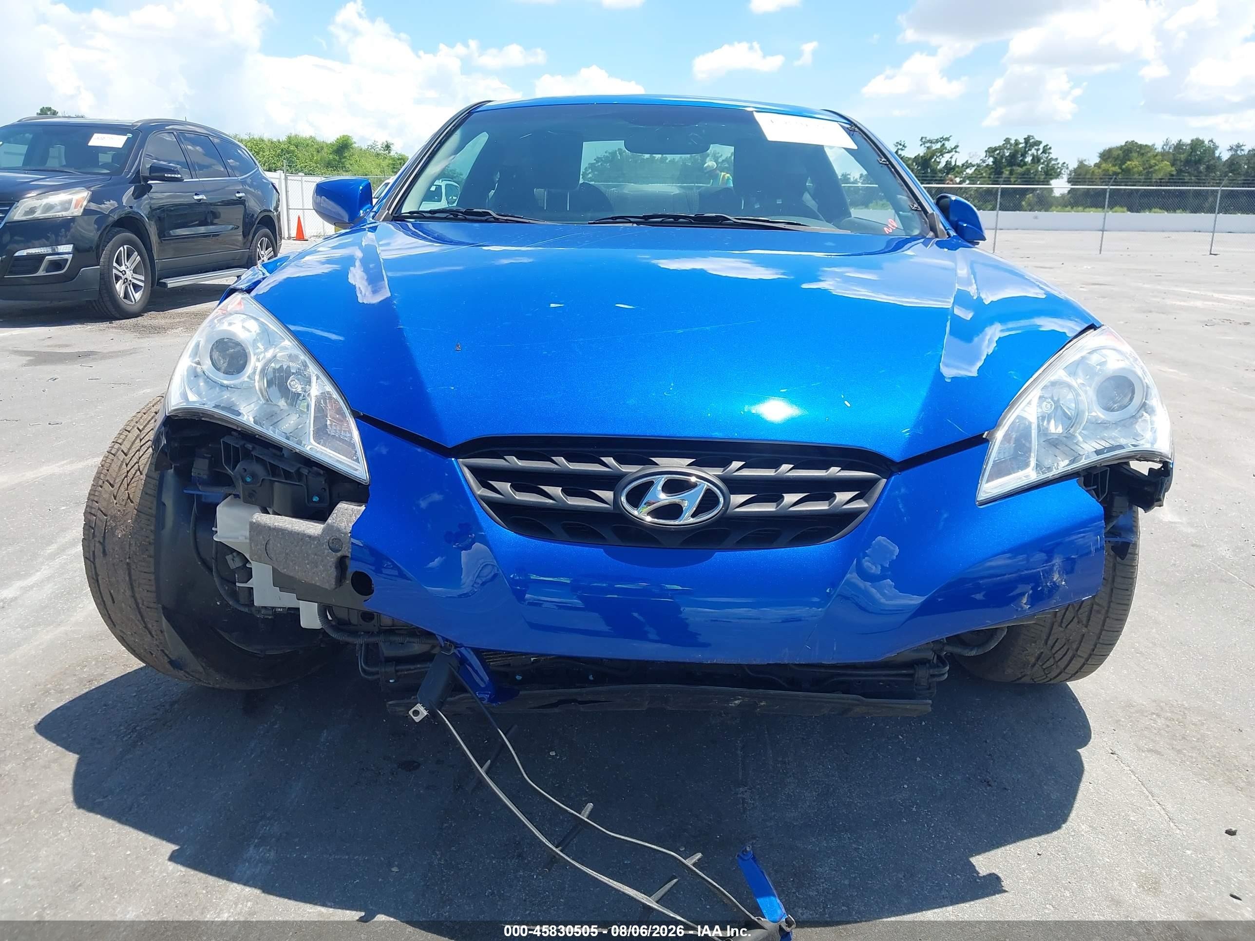 2011 Hyundai Genesis 2.0t Premium Blue vin: KMHHT6KD1BU049194