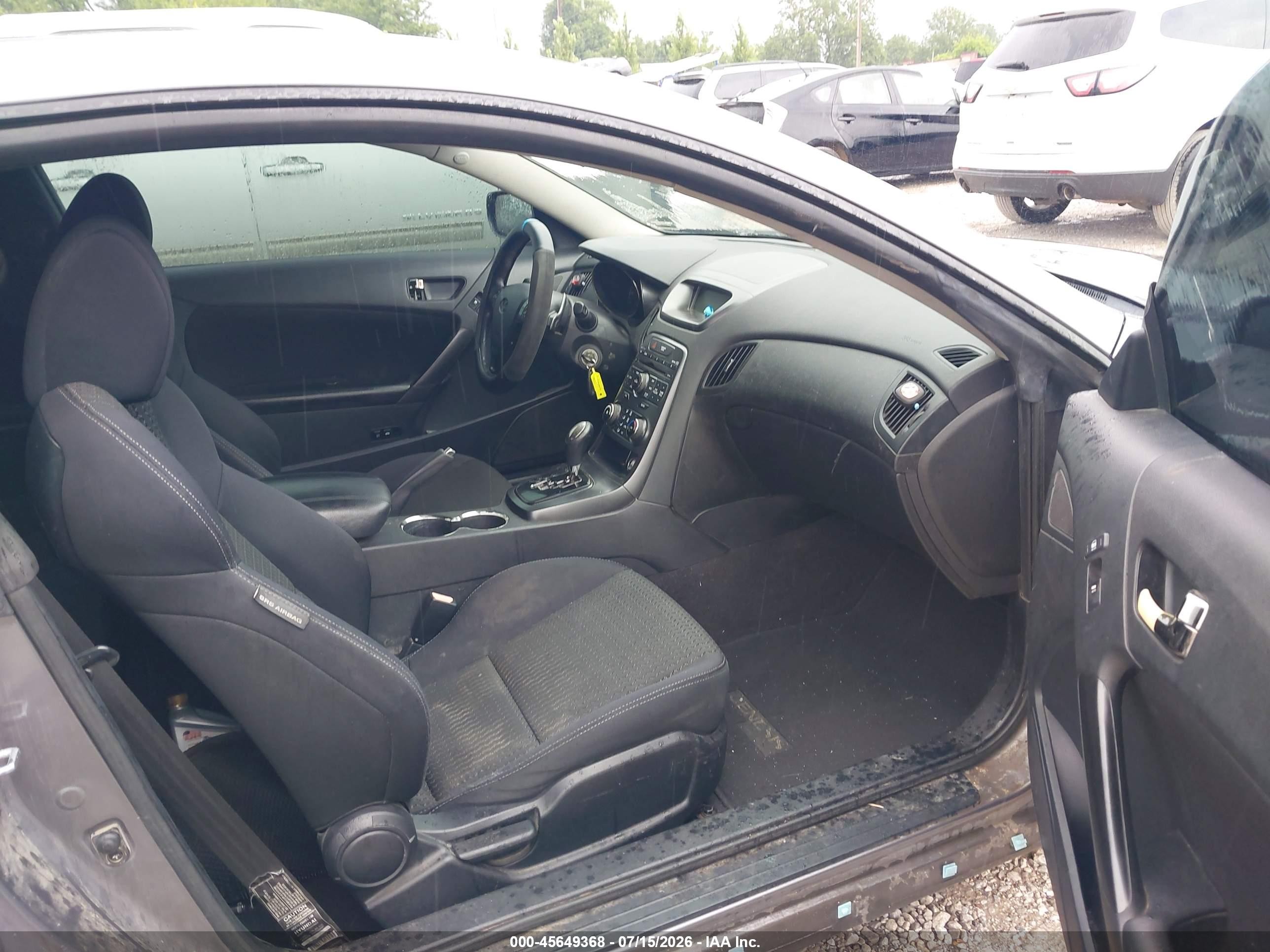 2011 Hyundai Genesis 2.0t Gray vin: KMHHT6KD1BU064469