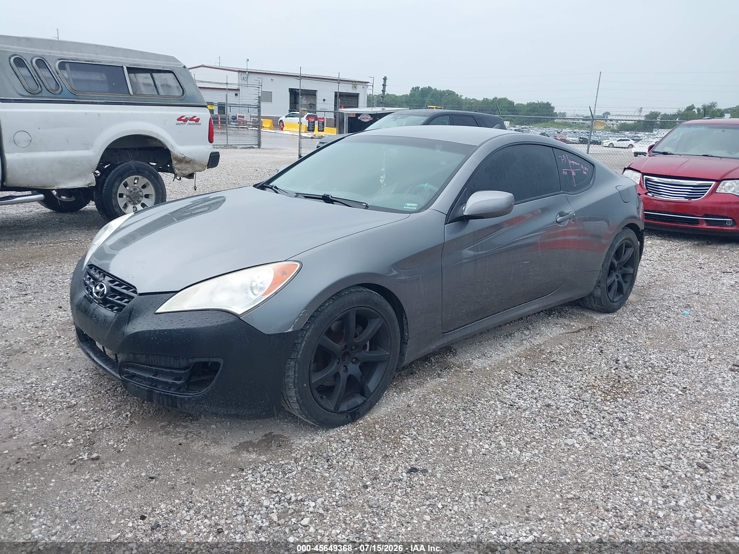 2011 Hyundai Genesis 2.0t Gray vin: KMHHT6KD1BU064469