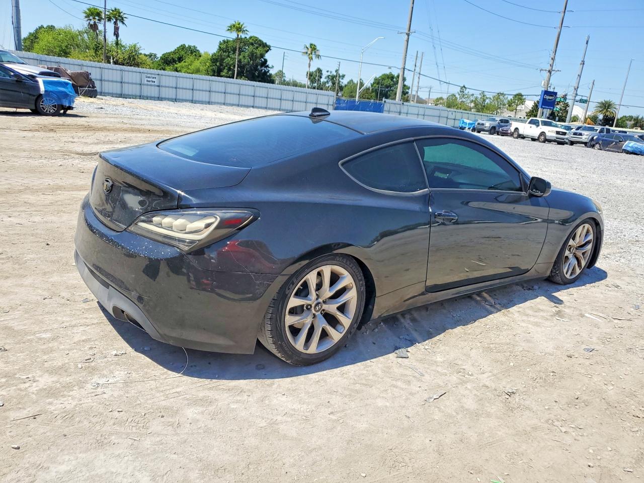 2013 Hyundai Genesis Coupe 2.0t Black vin: KMHHT6KD1DU080187