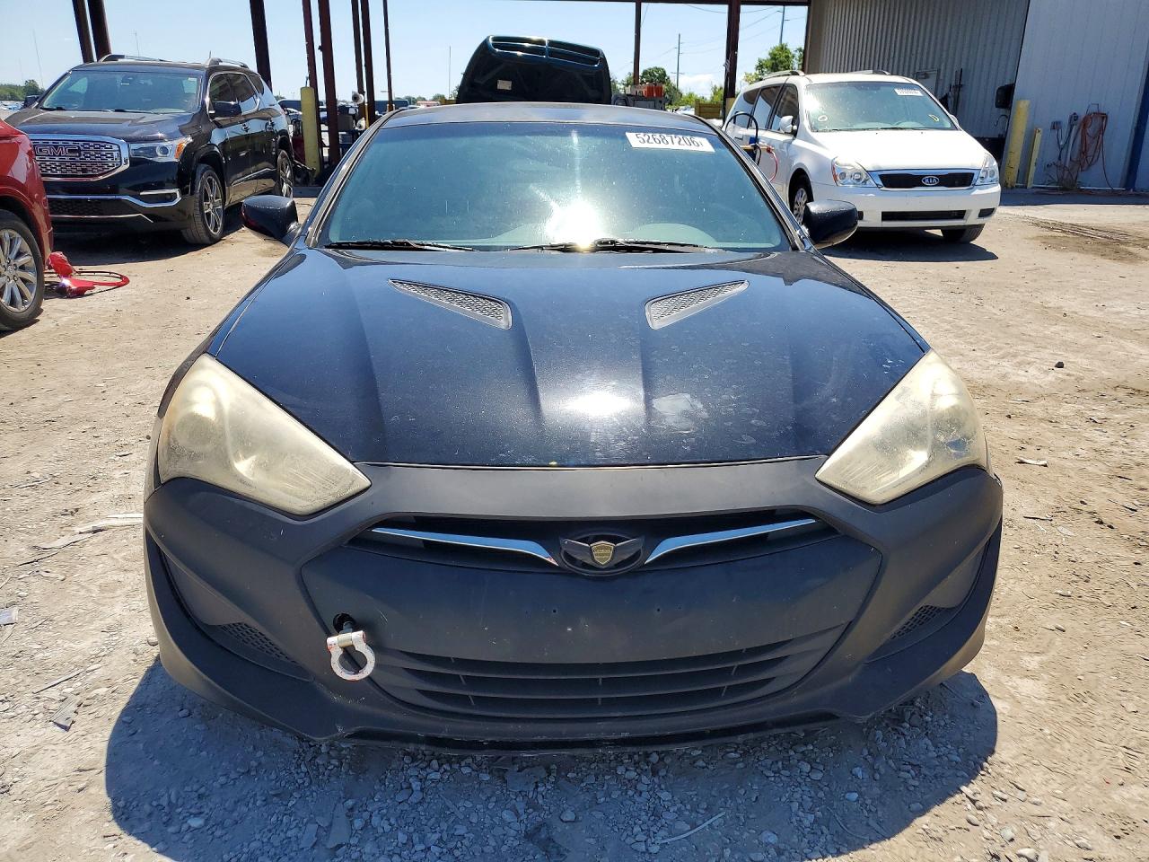 2013 Hyundai Genesis Coupe 2.0t Black vin: KMHHT6KD1DU080187
