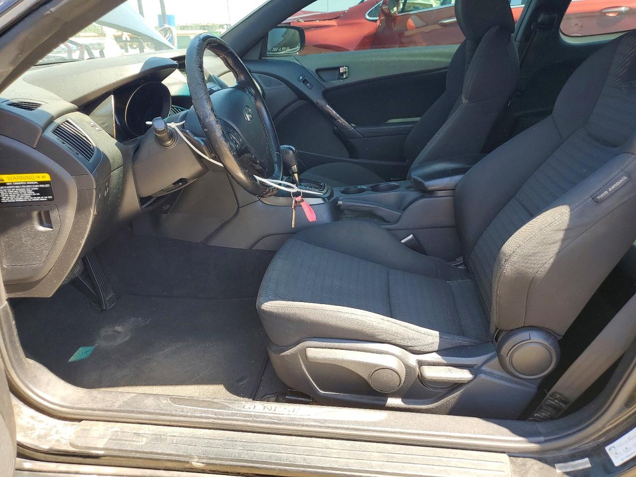 2013 Hyundai Genesis Coupe 2.0t Black vin: KMHHT6KD1DU080187