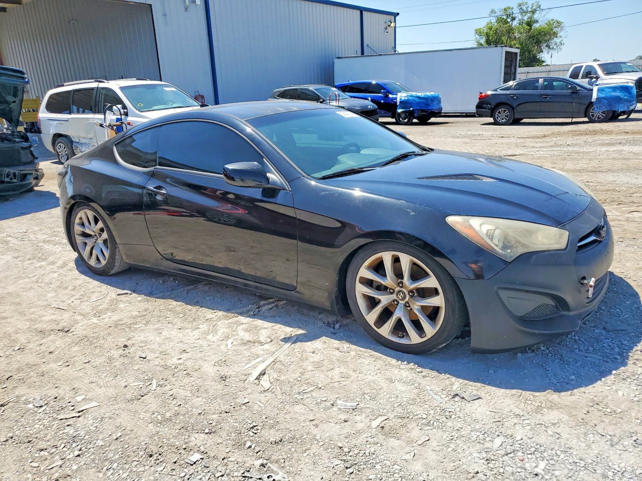 2013 Hyundai Genesis Coupe 2.0t Black vin: KMHHT6KD1DU080187