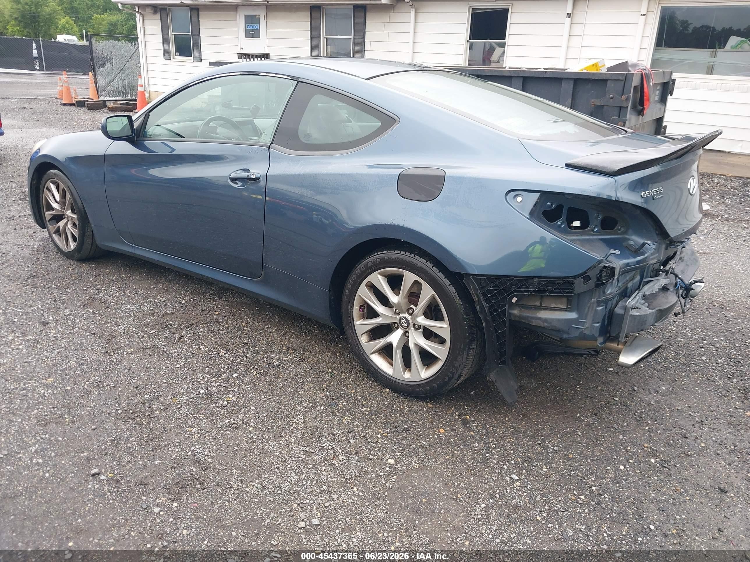 2013 Hyundai Genesis 2.0t Premium Blue vin: KMHHT6KD1DU095370