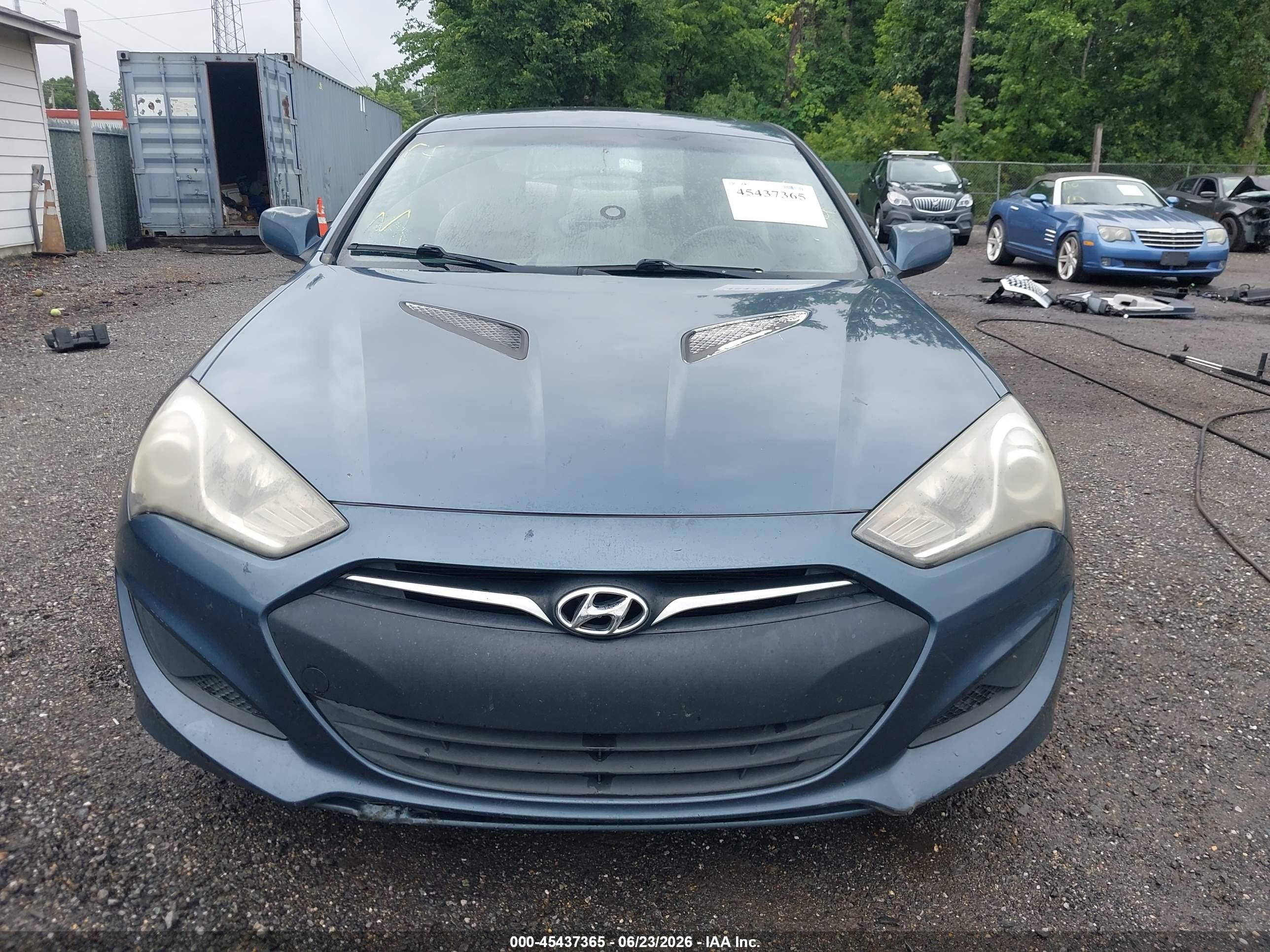 2013 Hyundai Genesis 2.0t Premium Blue vin: KMHHT6KD1DU095370