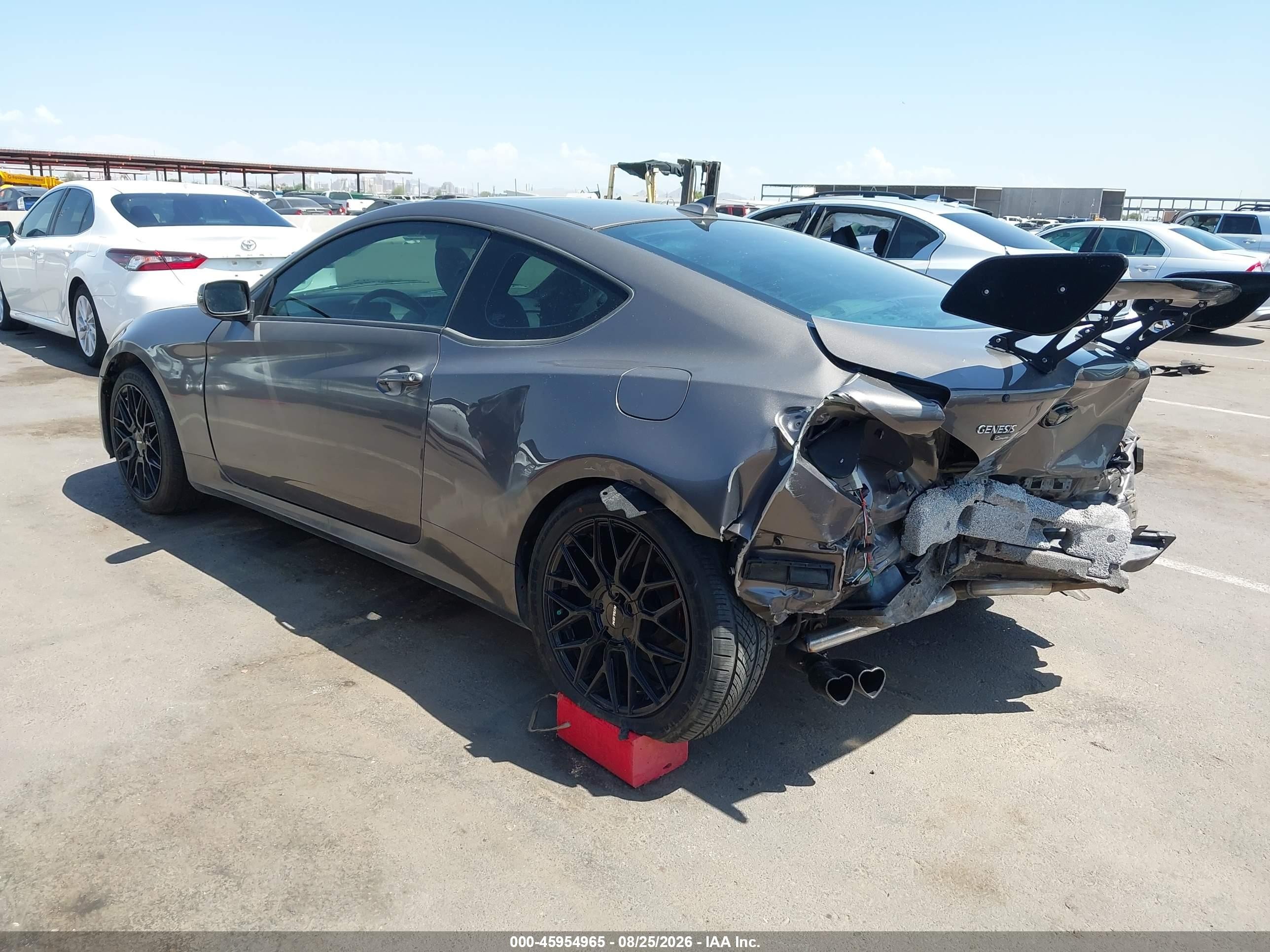 2013 Hyundai Genesis 2.0t Premium Gray vin: KMHHT6KD1DU100079