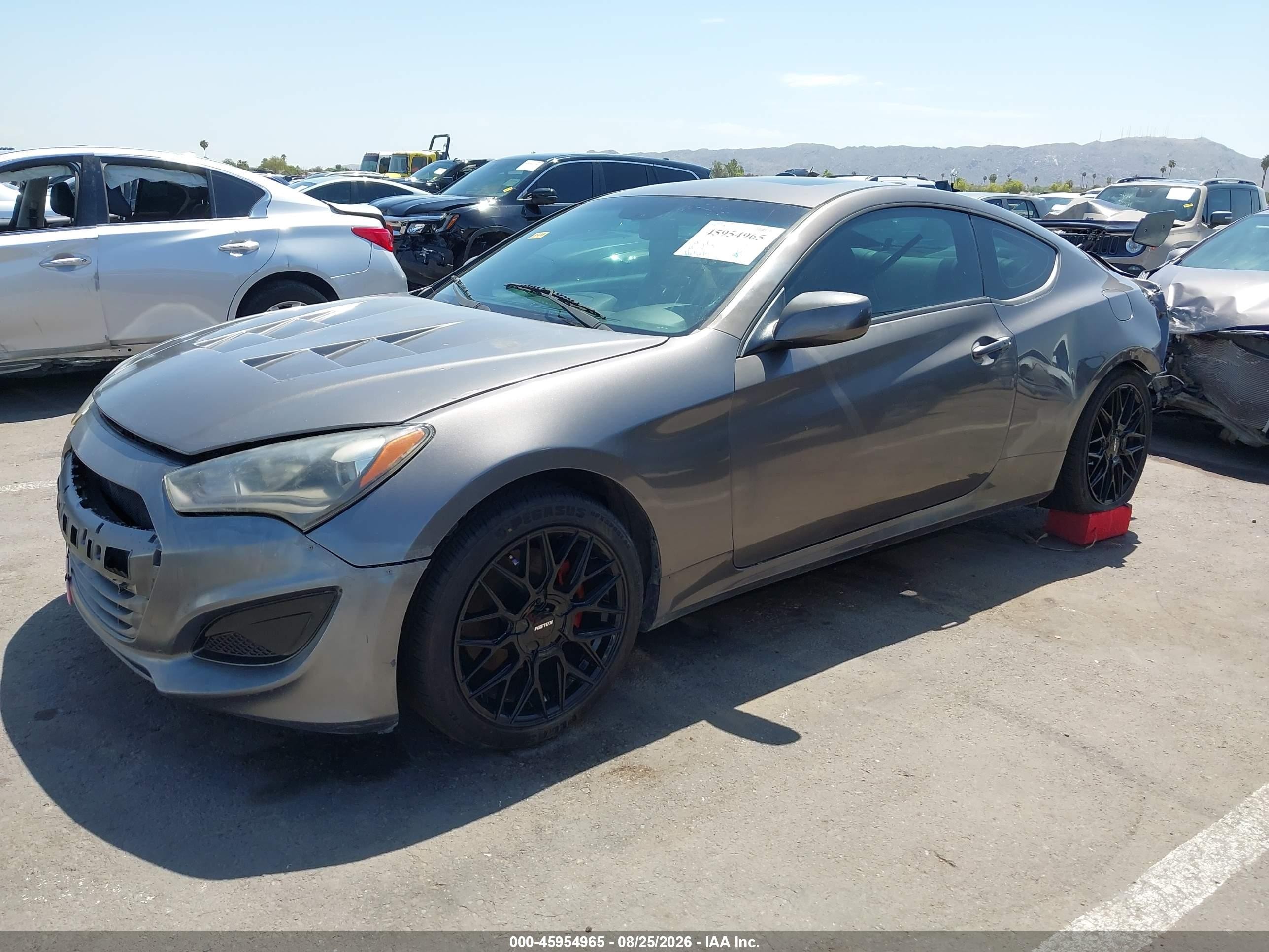 2013 Hyundai Genesis 2.0t Premium Gray vin: KMHHT6KD1DU100079