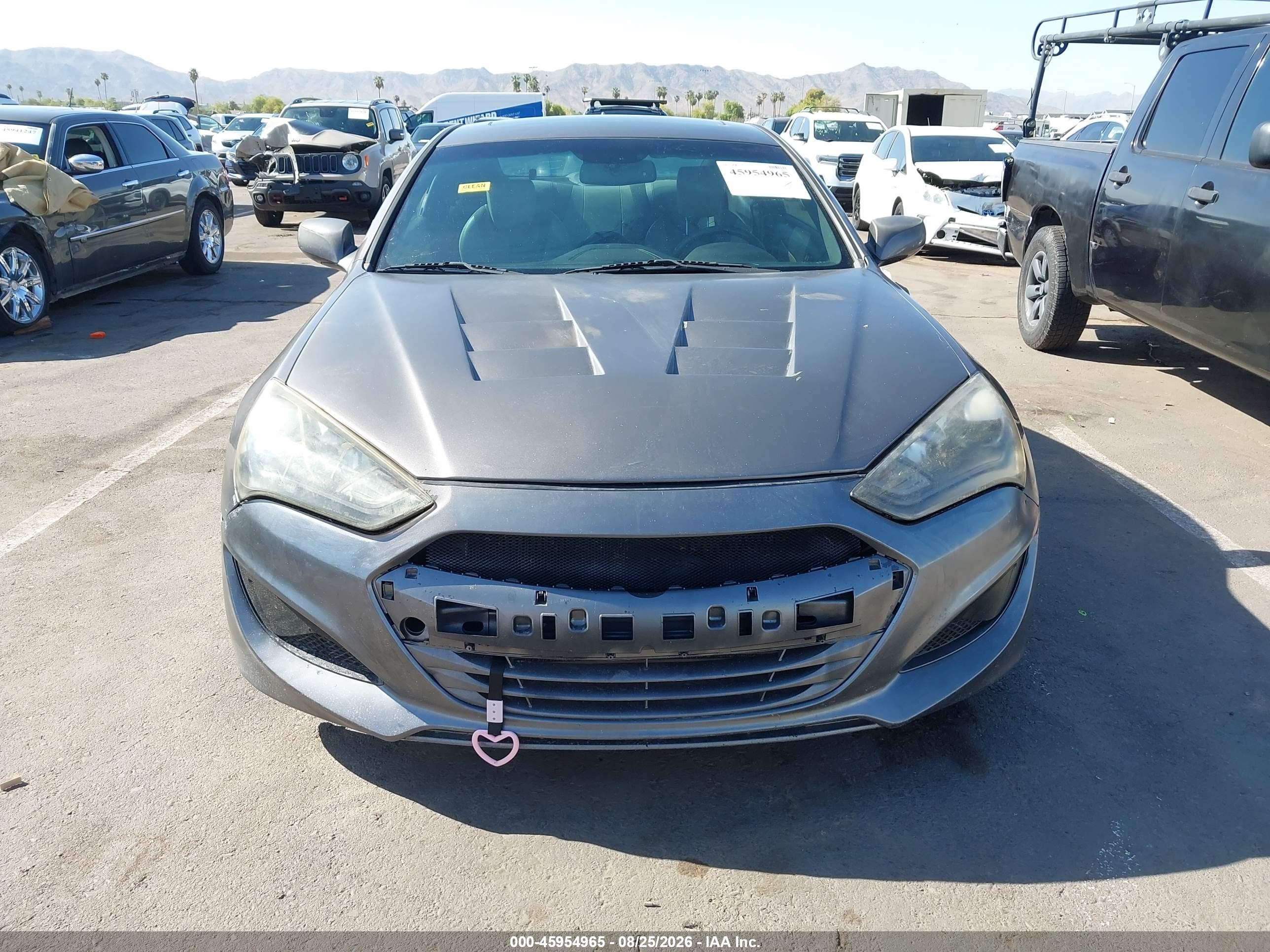 2013 Hyundai Genesis 2.0t Premium Gray vin: KMHHT6KD1DU100079